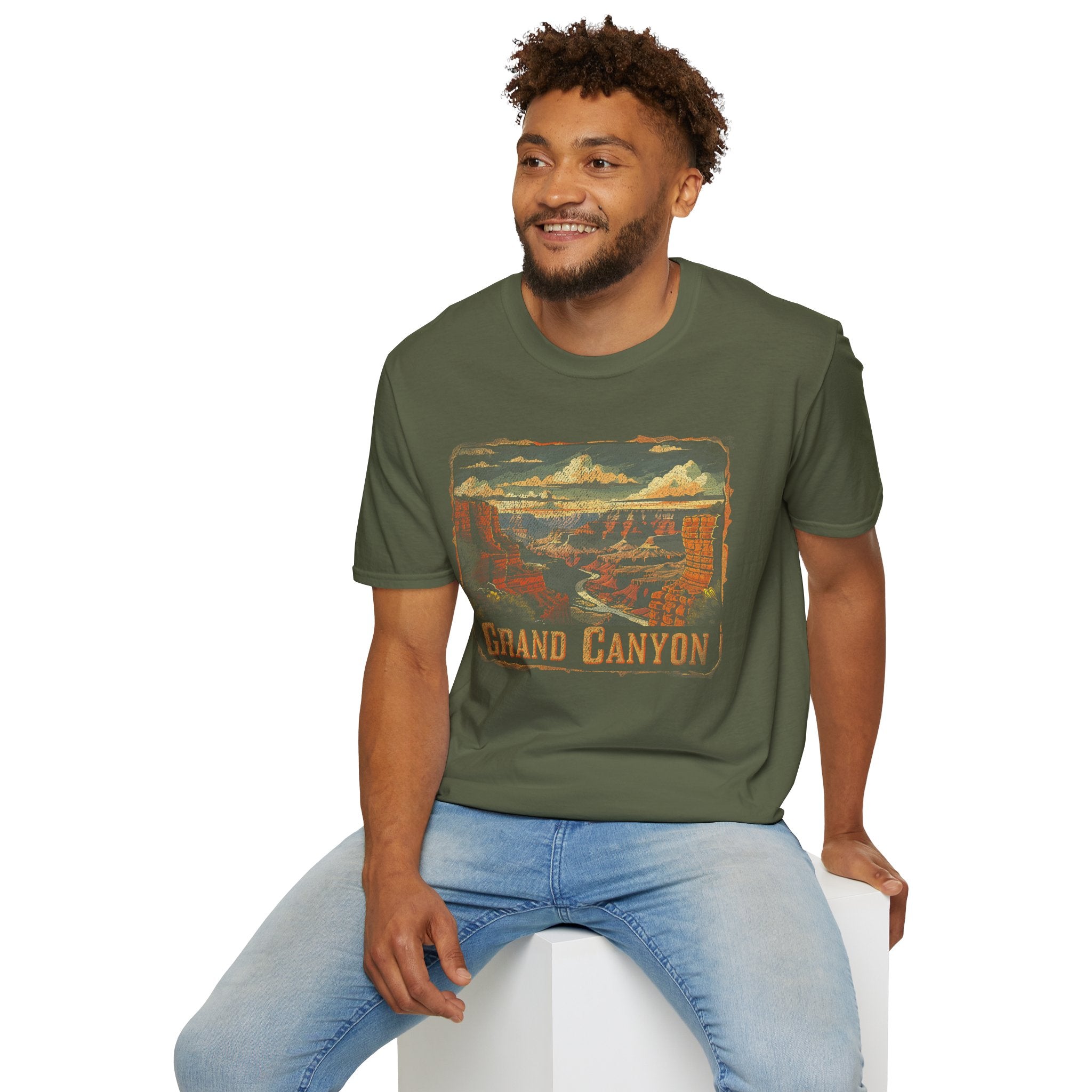 Grand Canyon Vintage National Park T-Shirt | Retro Landscape Tee