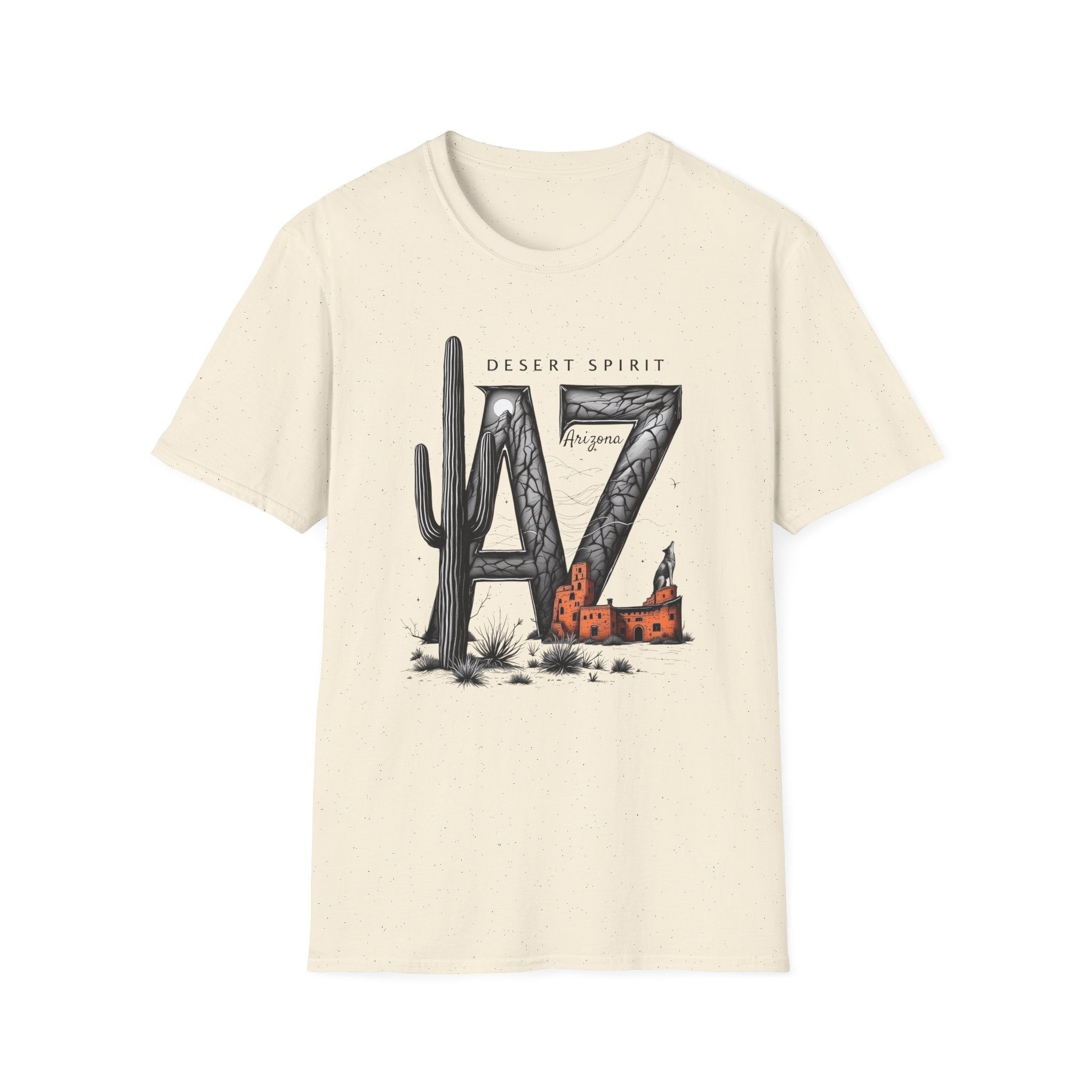 Arizona Desert Spirit T-Shirt | AZ Cactus Southwest Illustration