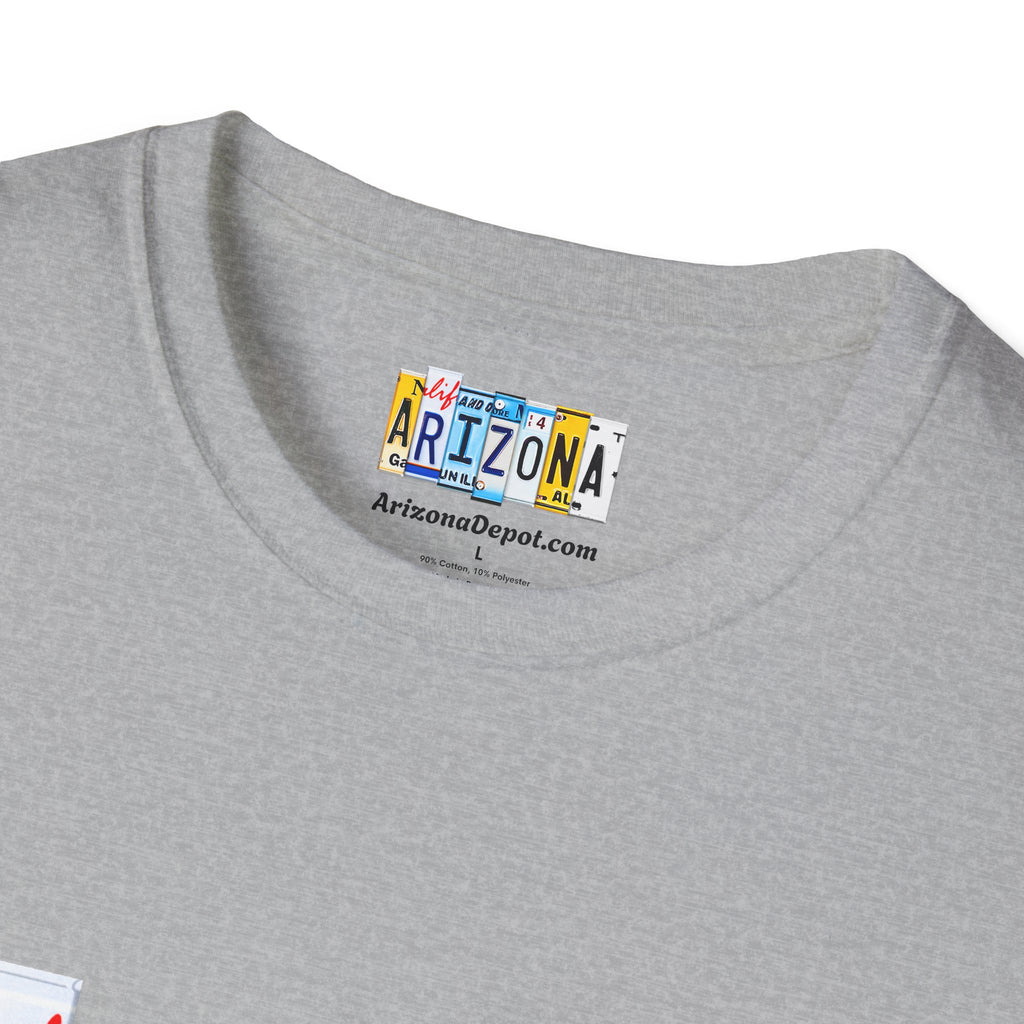 Arizona License Plate Collage T-Shirt | State Graphic Tee