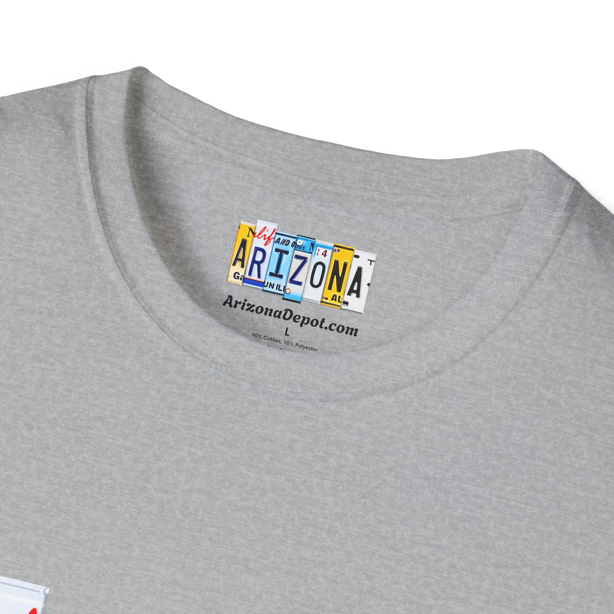 Arizona License Plate Collage T-Shirt | State Graphic Tee