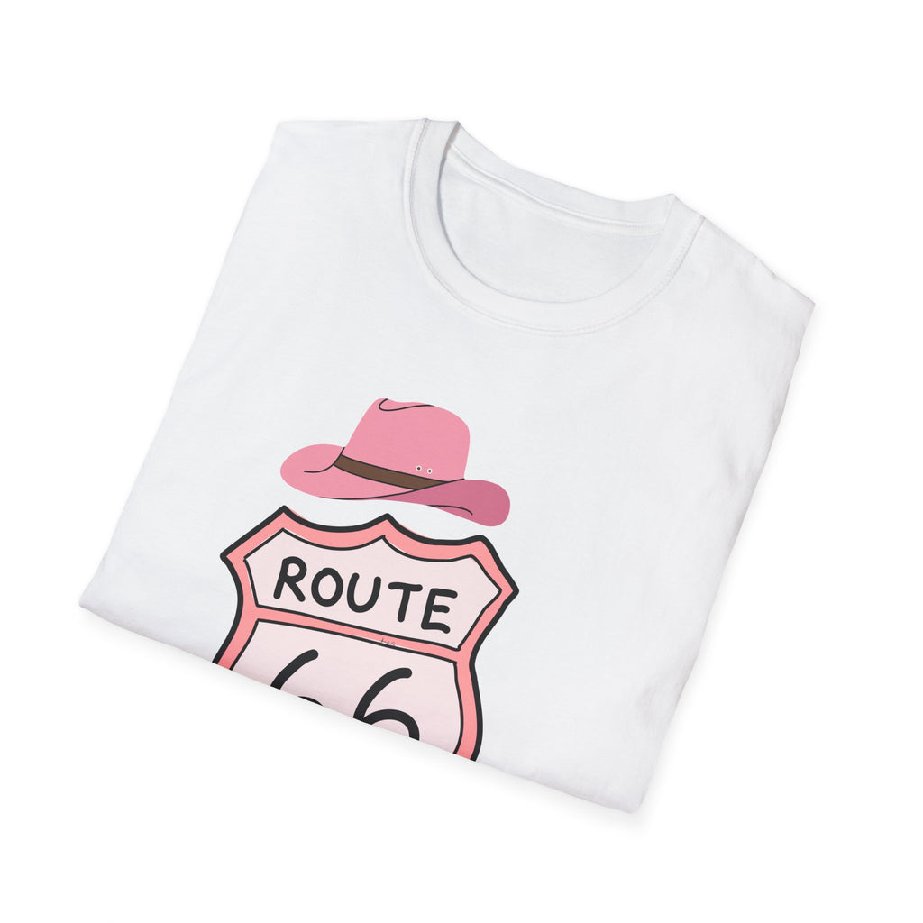 Route 66 Softstyle T-Shirt, Get Your Kick's On, Men Women, Unisex Tee Gift, Travel Highway Shirt
