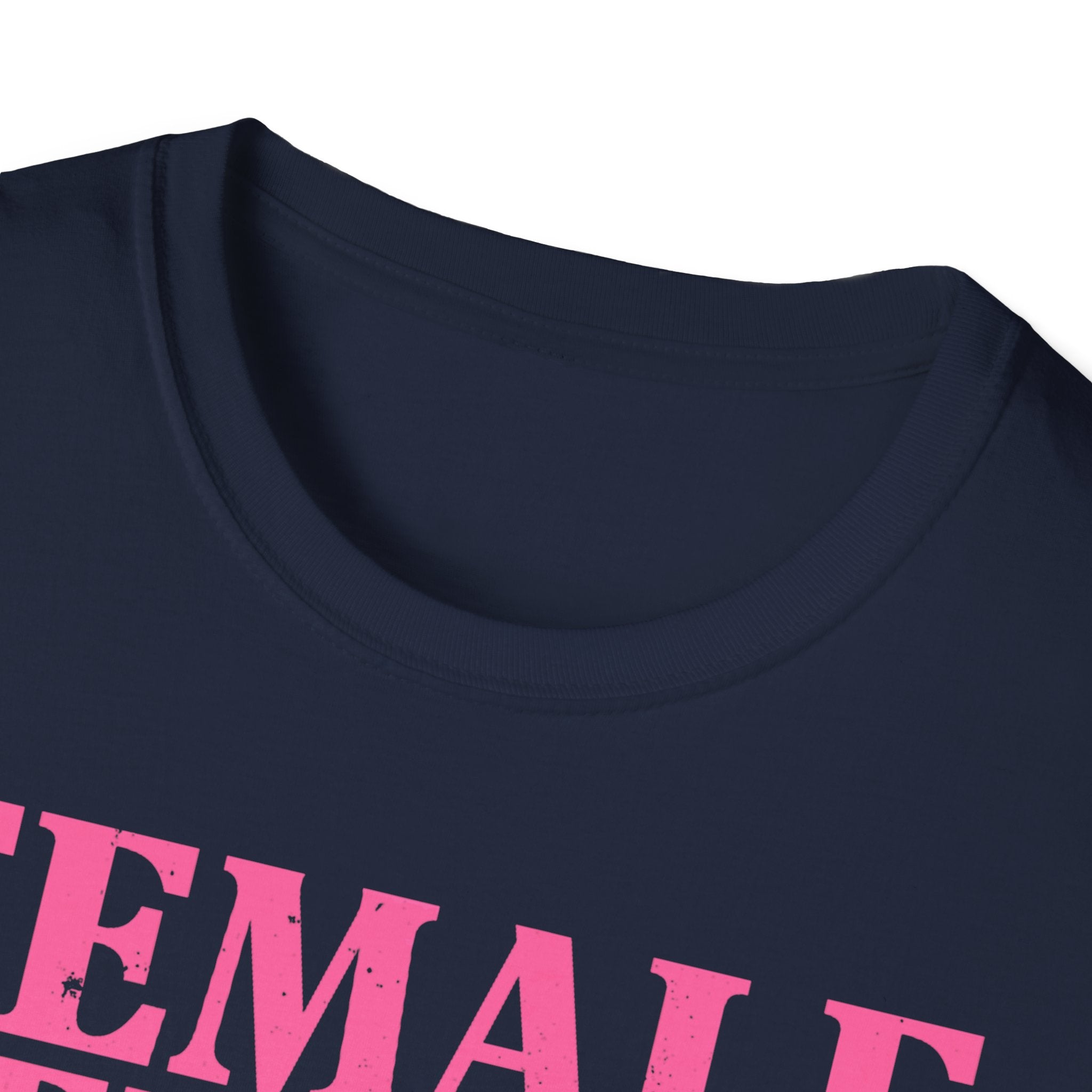 Female Veteran with Three Sides T-Shirt | American Flag, Pink Helmet, Military Pride