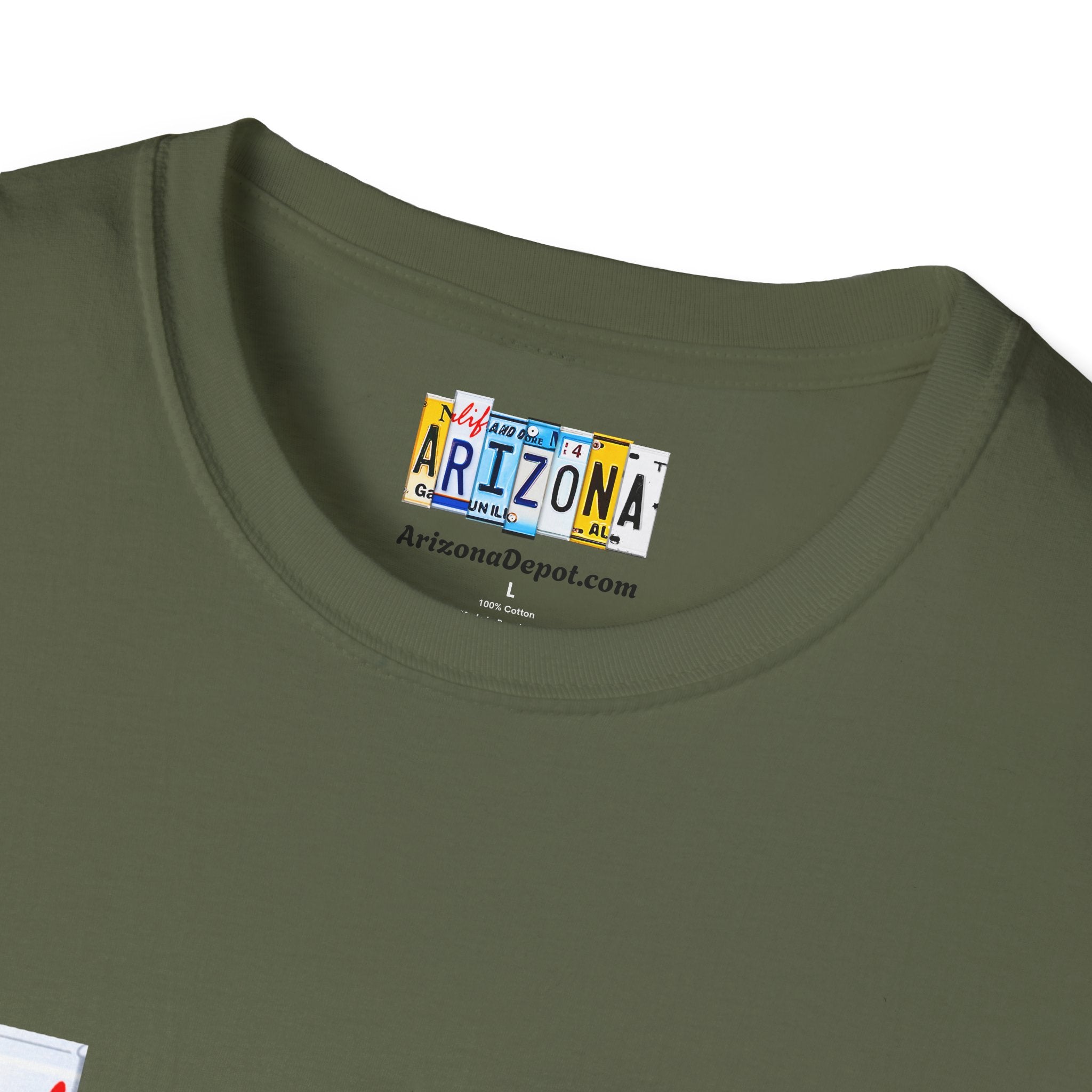Arizona License Plate Collage T-Shirt | State Graphic Tee