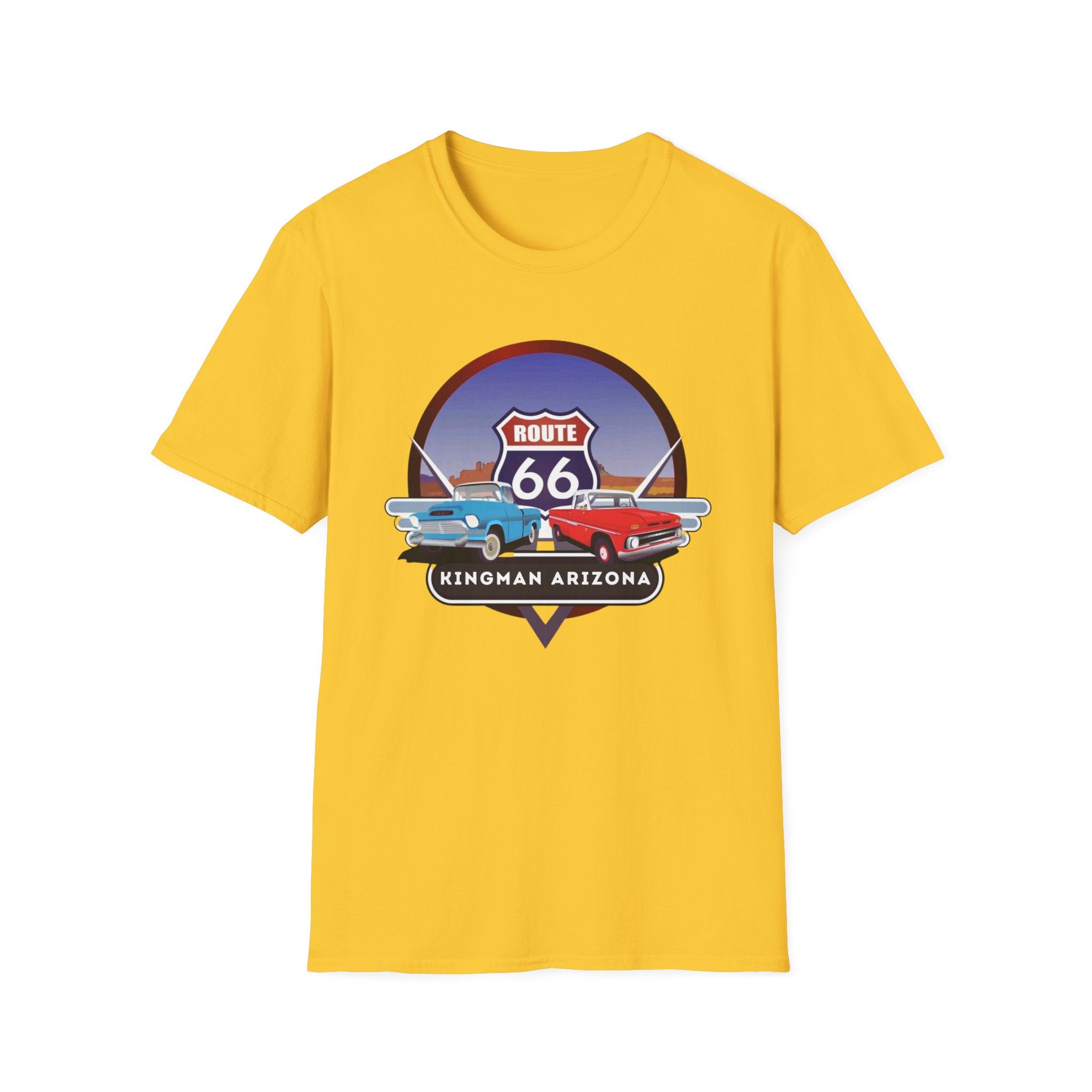 Route 66 Kingman Arizona Unisex Softstyle T-Shirt