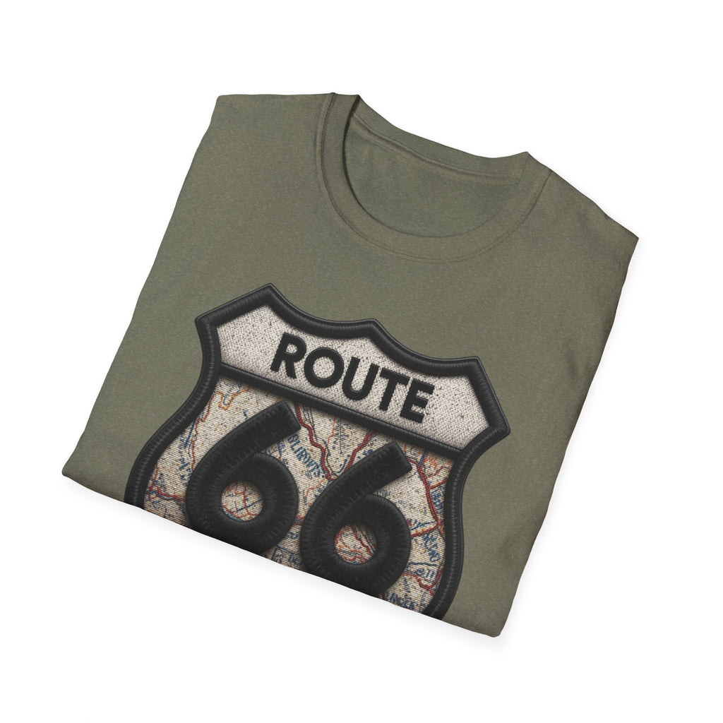 Route 66 Born to Roam T-Shirt | Vintage Highway Shield Tee