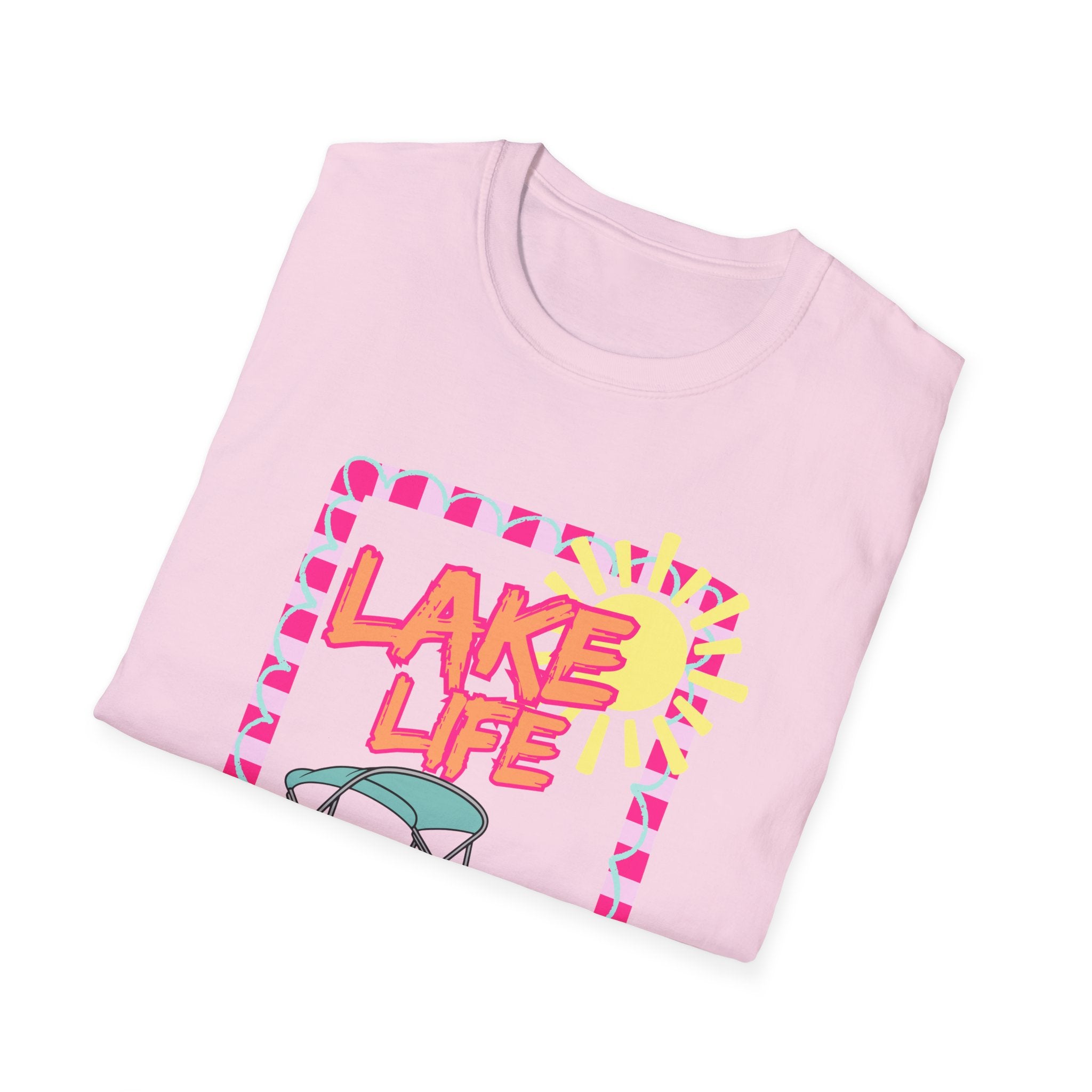 Lake Life Pontoon Boat T-Shirt | Summer Lake Vibes
