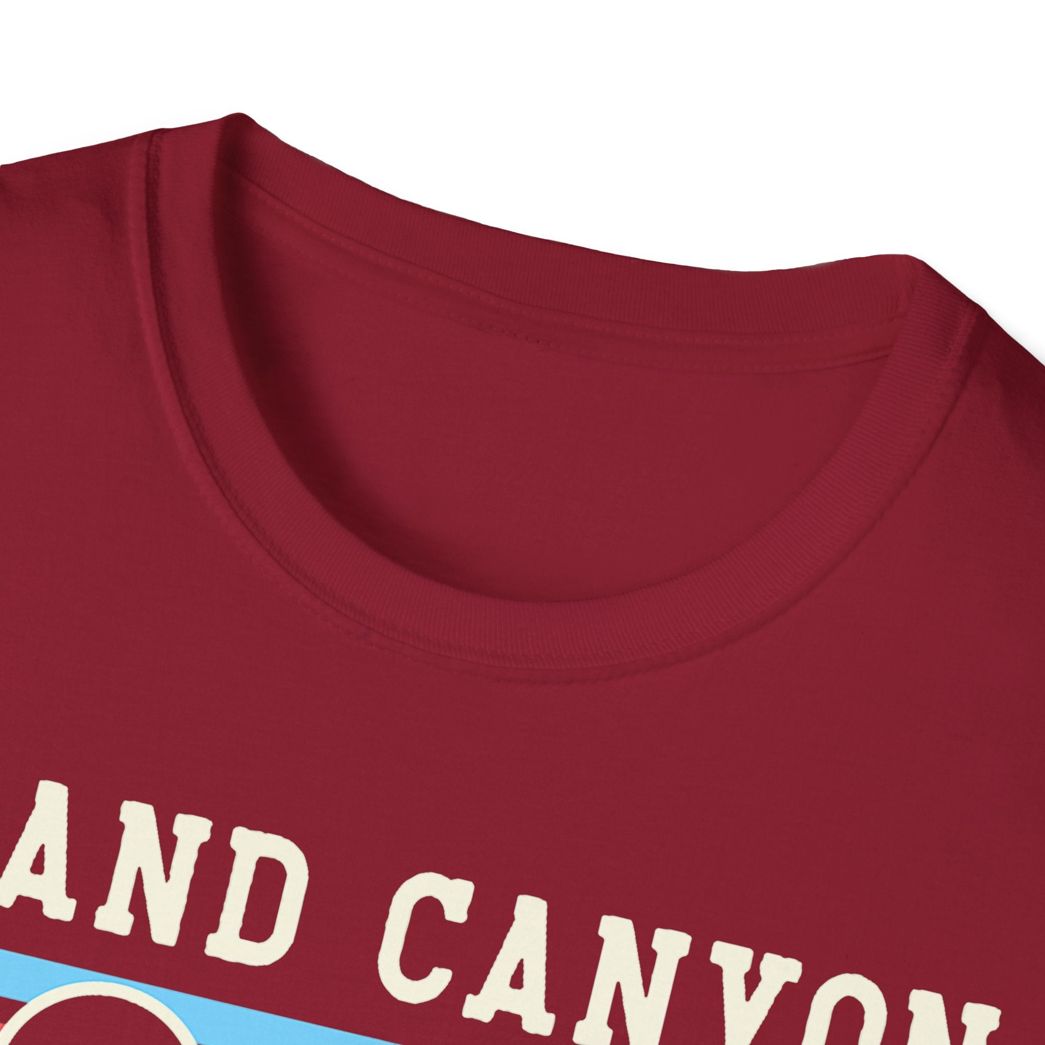 Grand Canyon Retro Sunset T-Shirt | Printed Front and Back National Park Landscape