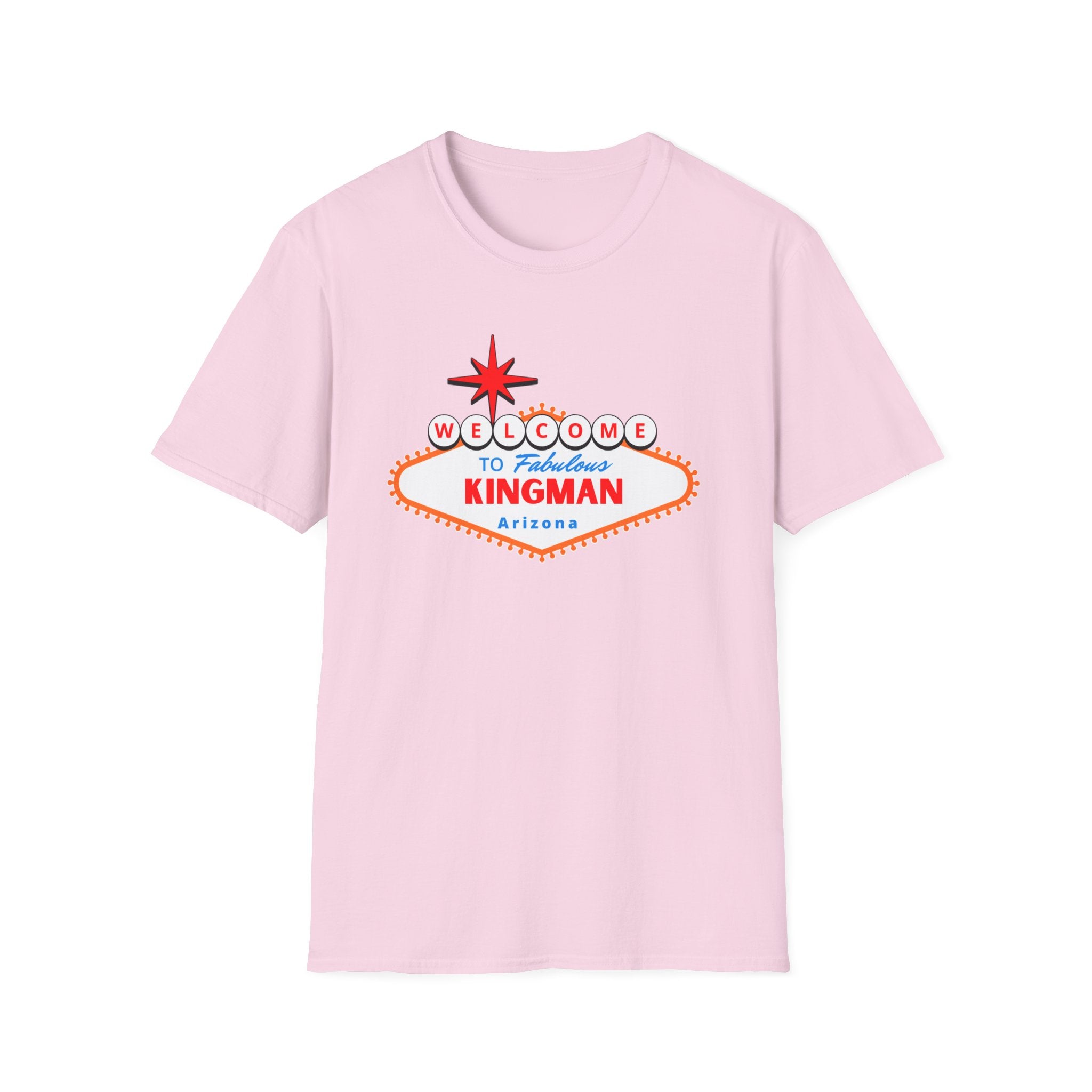 Kingman Arizona Vintage Welcome Sign T-Shirt