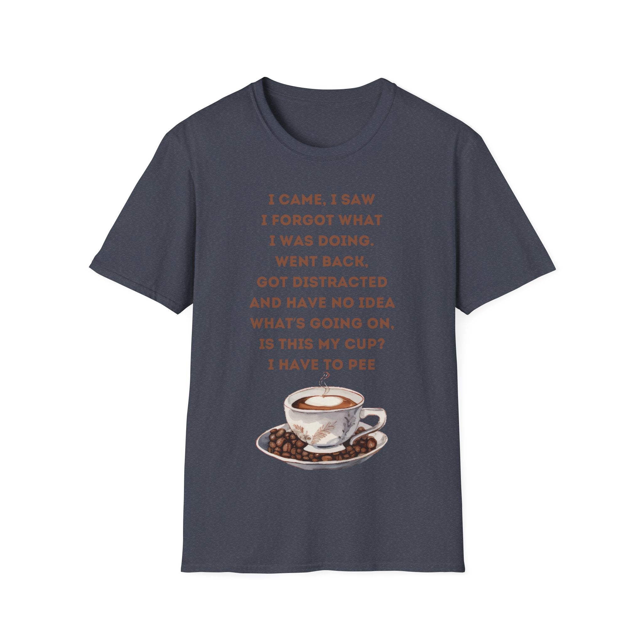 Funny Coffee Quote T-Shirt for Coffee Lovers, Humor Tee, Gift for Him/Her, Perfect for Birthdays, Housewarming, Casual Wear