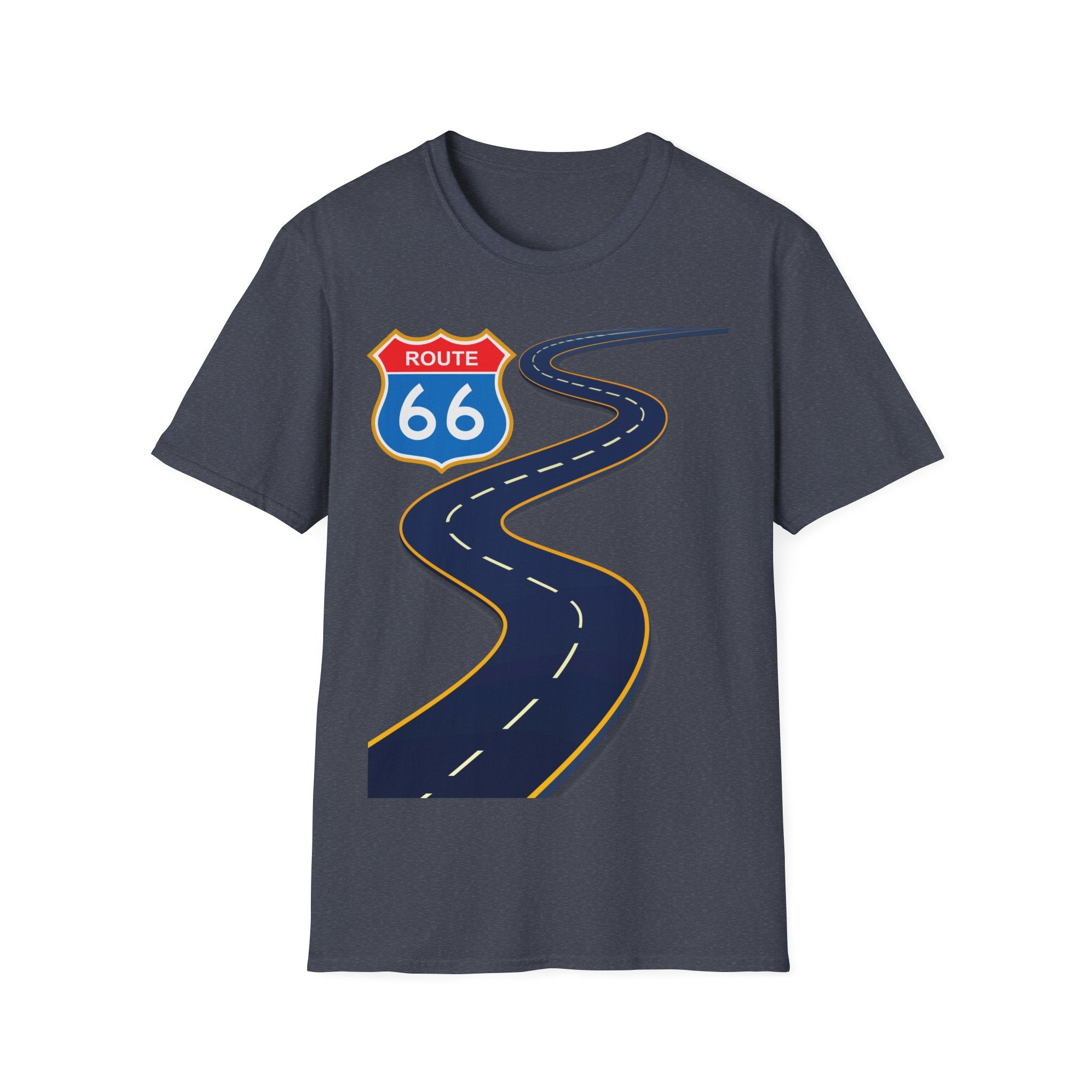 Route 66 Unisex Softstyle T-Shirt