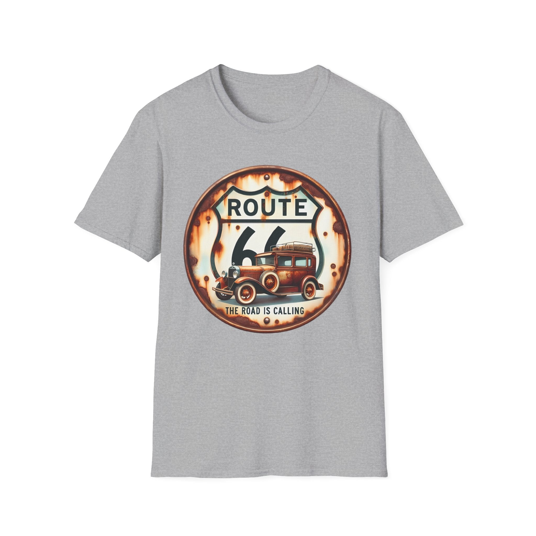 Route 66 Vintage Ford Model T Bonnie Clyde Special T-Shirt | The Road Is Calling