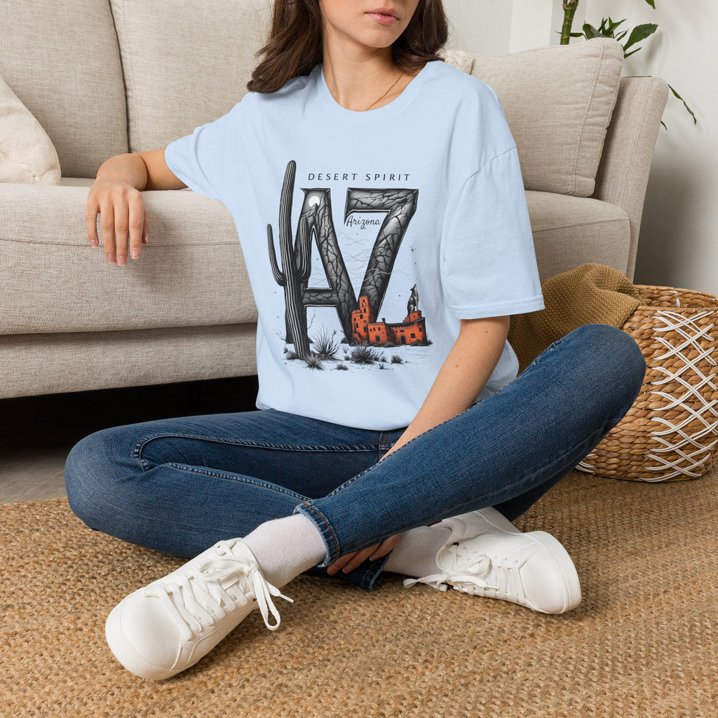 Arizona Desert Spirit T-Shirt | AZ Cactus Southwest Illustration