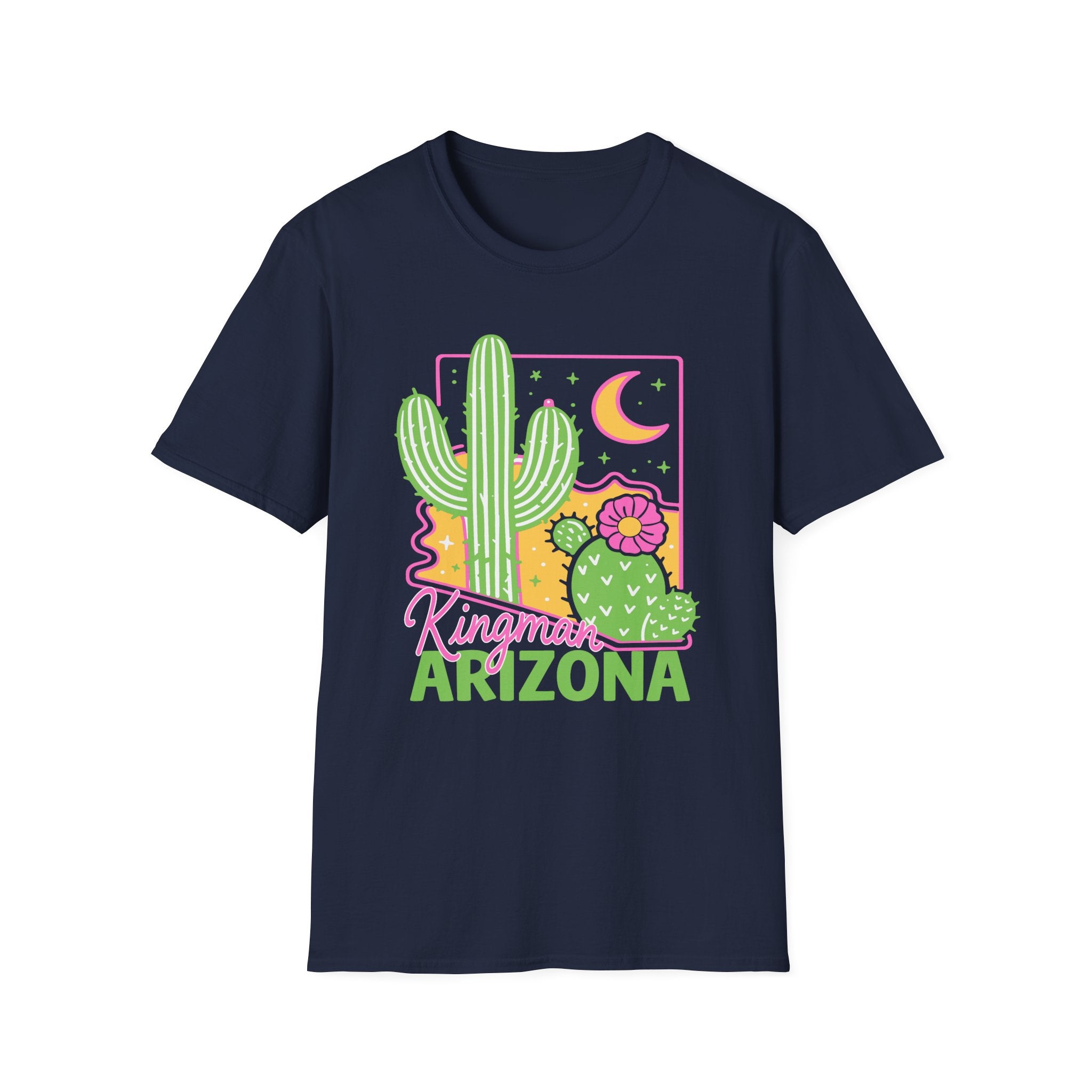 Kingman Arizona Cactus T-Shirt | Desert Saguaro Graphic Tee