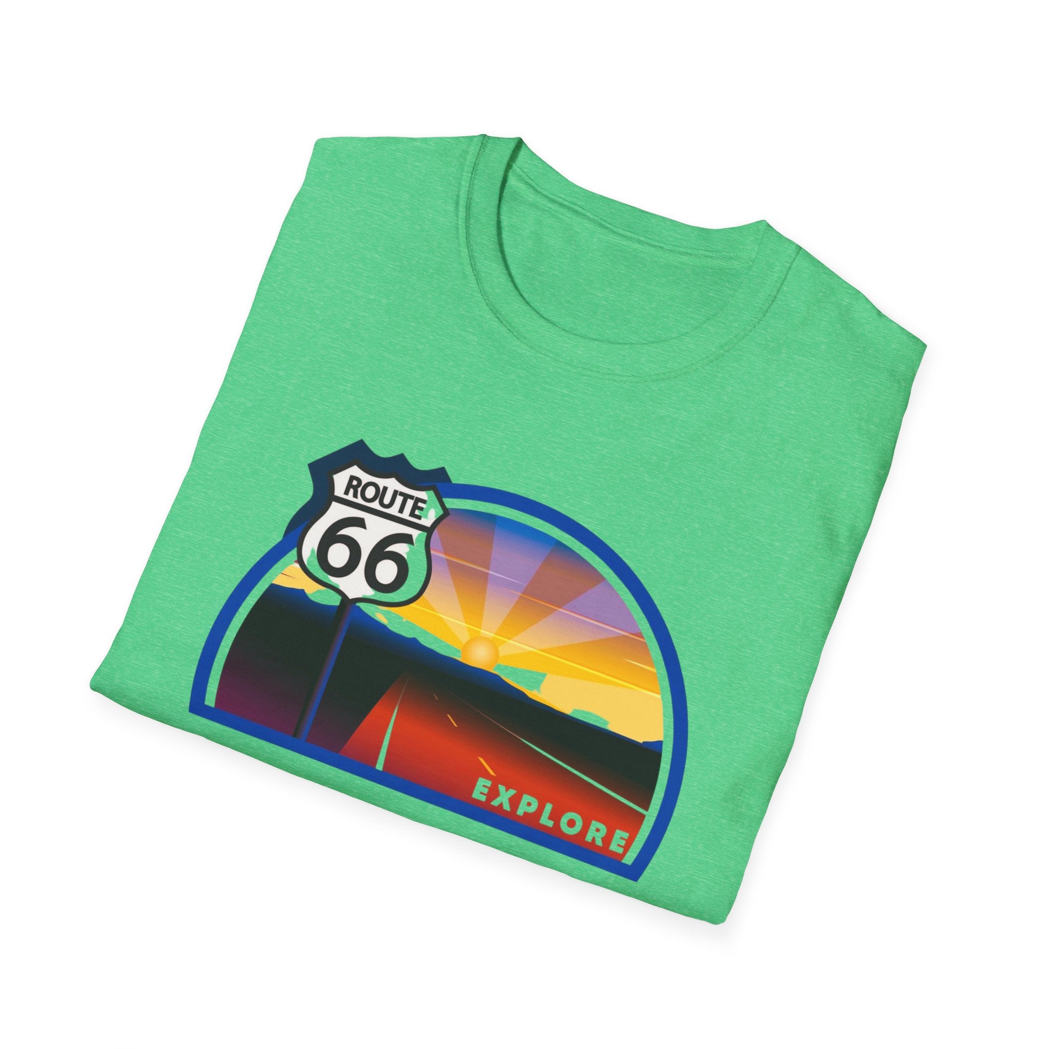 Route 66 City of Kingman Arizona Softstyle T-Shirt, Men Women Unisex Tee, Travel Souvenir Shirt, Vintage Road Trip Graphic Top, Retro