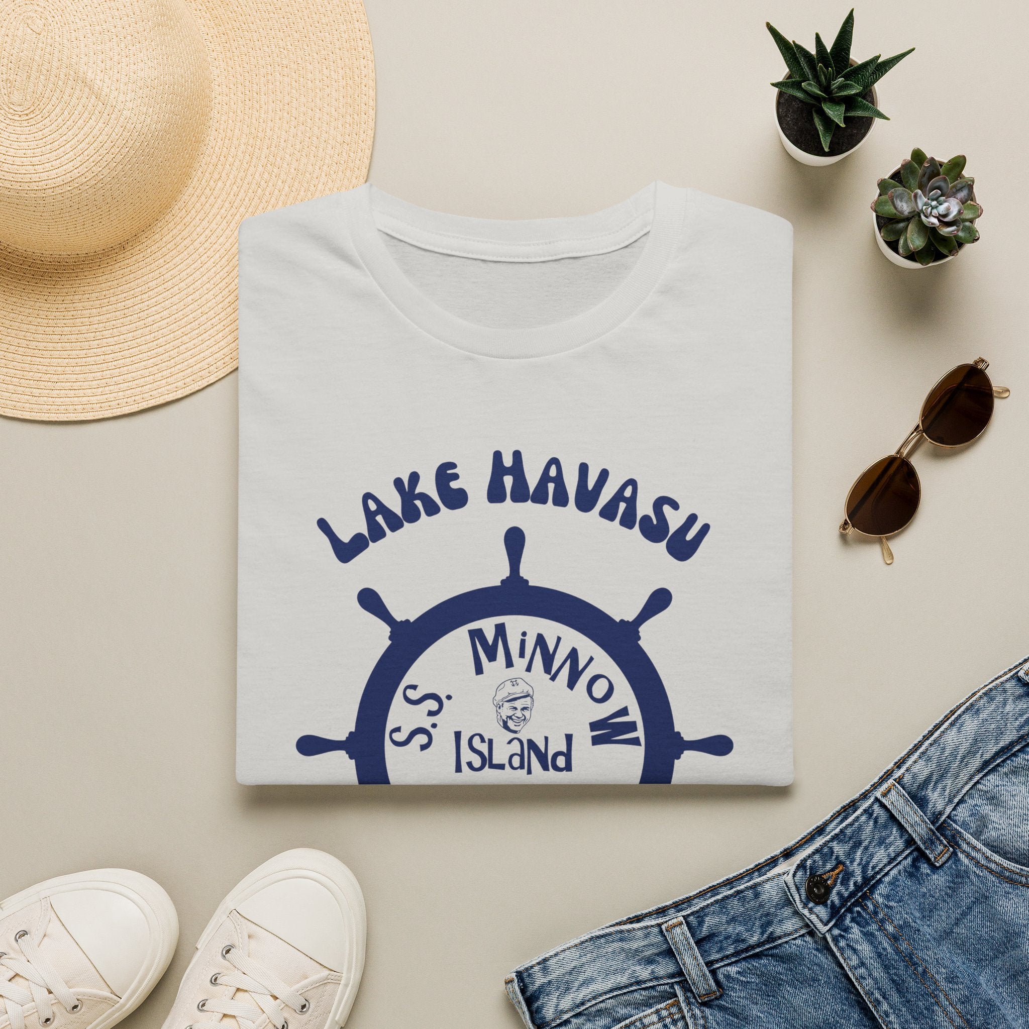 What It Could Happen lol ... Lake Havasu SS Minnow Island Charters T-Shirt | 3 Hour Tours
