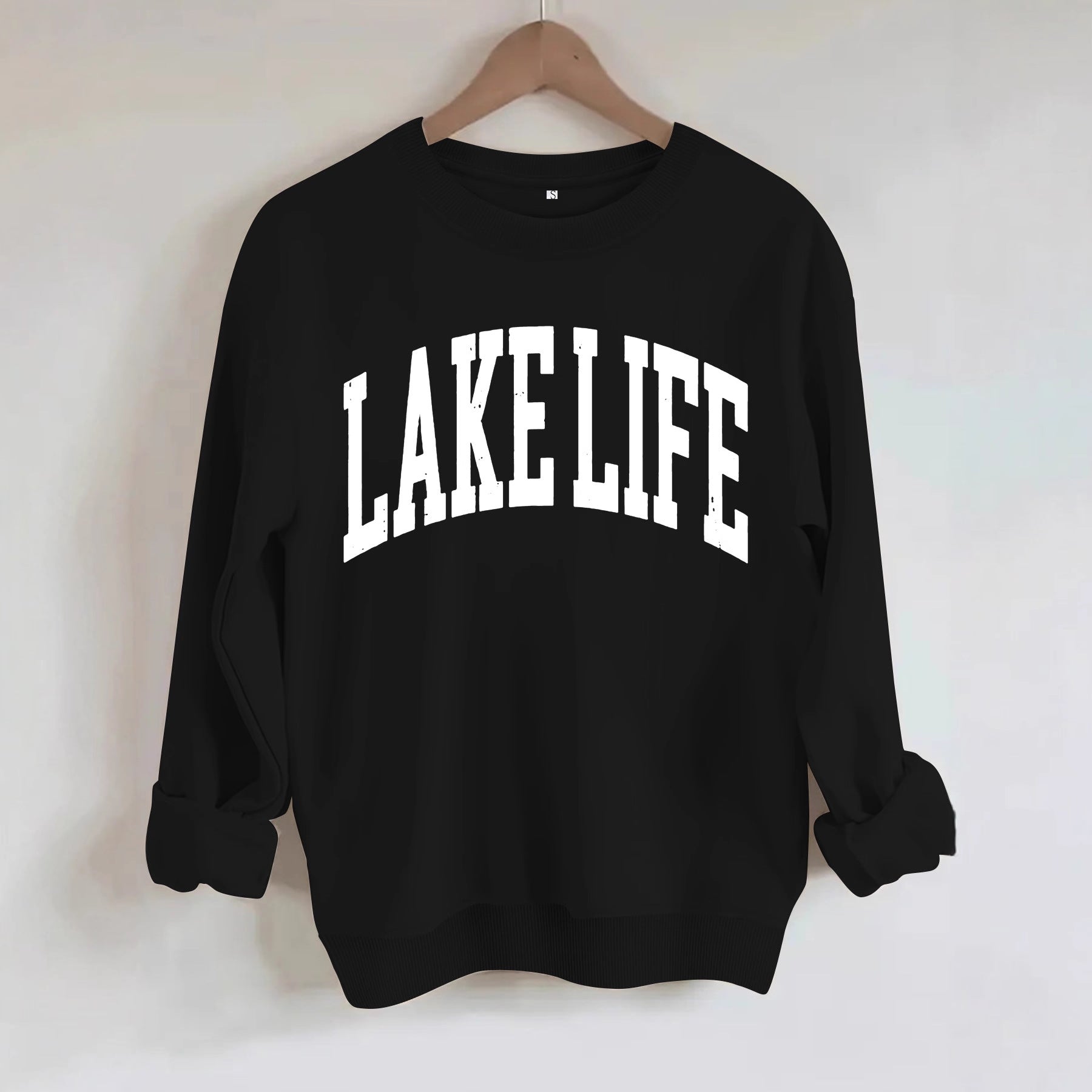Lake Life Printed Long Sleeve Hoodie