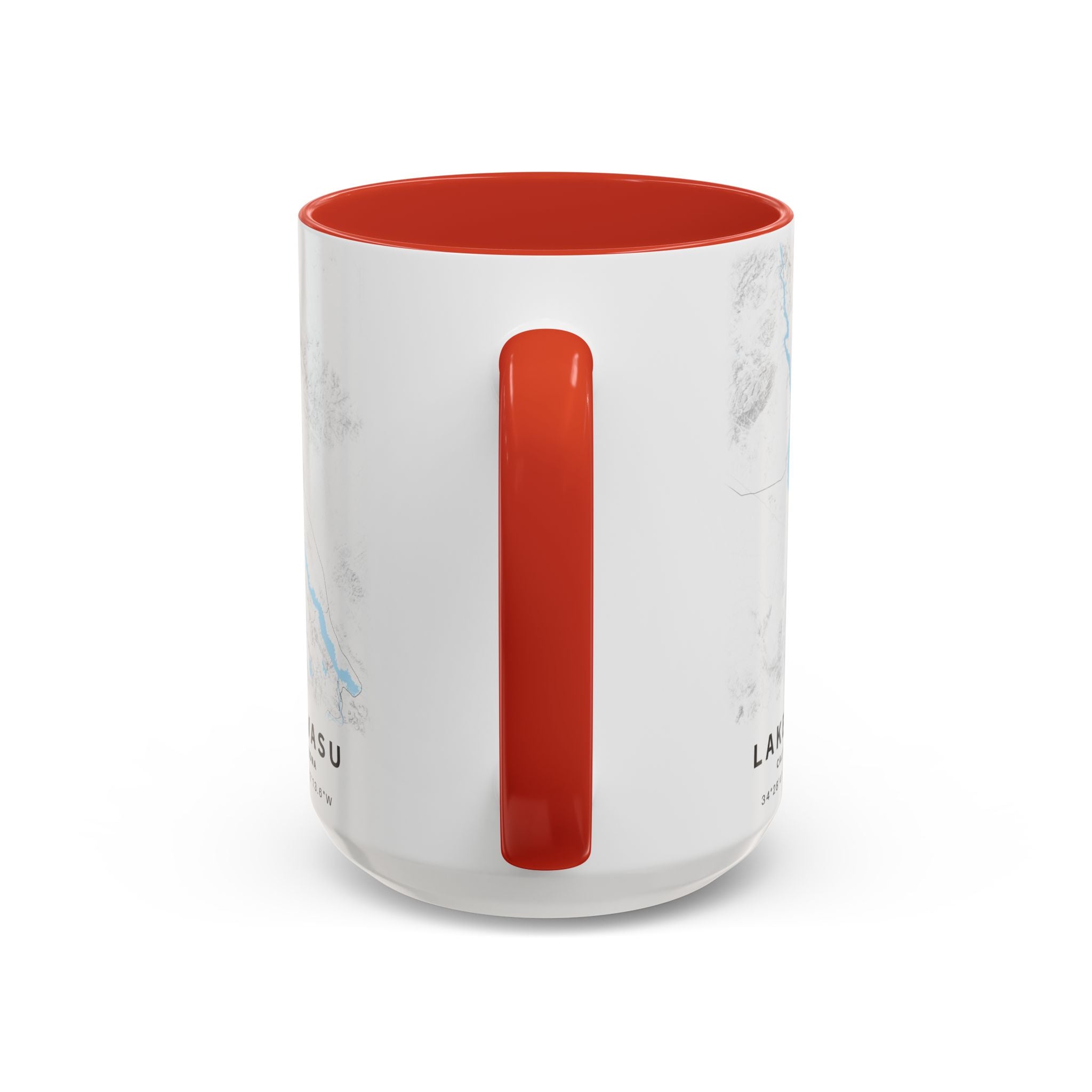 Lake Havasu map Accent Coffee Mug | 11oz 15oz