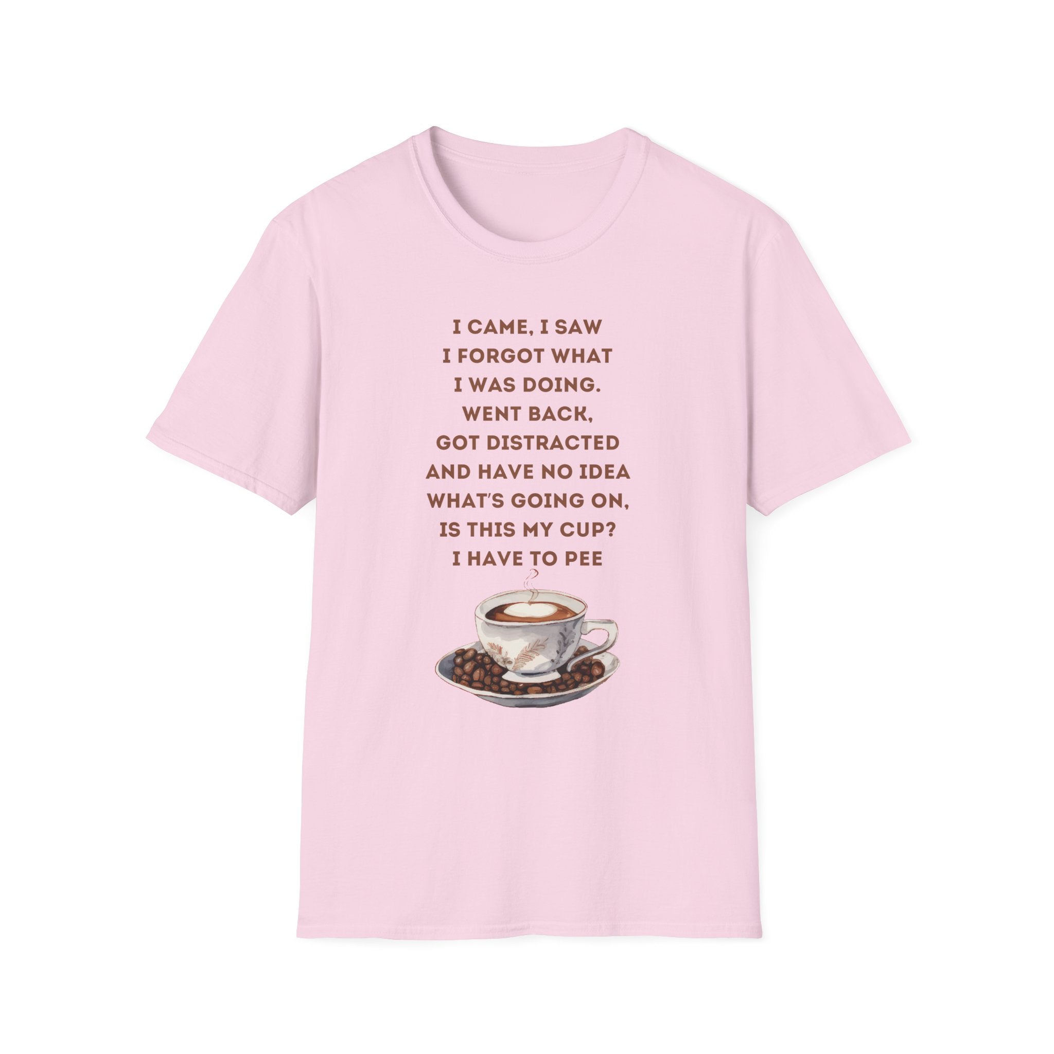 Funny Coffee Quote T-Shirt for Coffee Lovers, Humor Tee, Gift for Him/Her, Perfect for Birthdays, Housewarming, Casual Wear