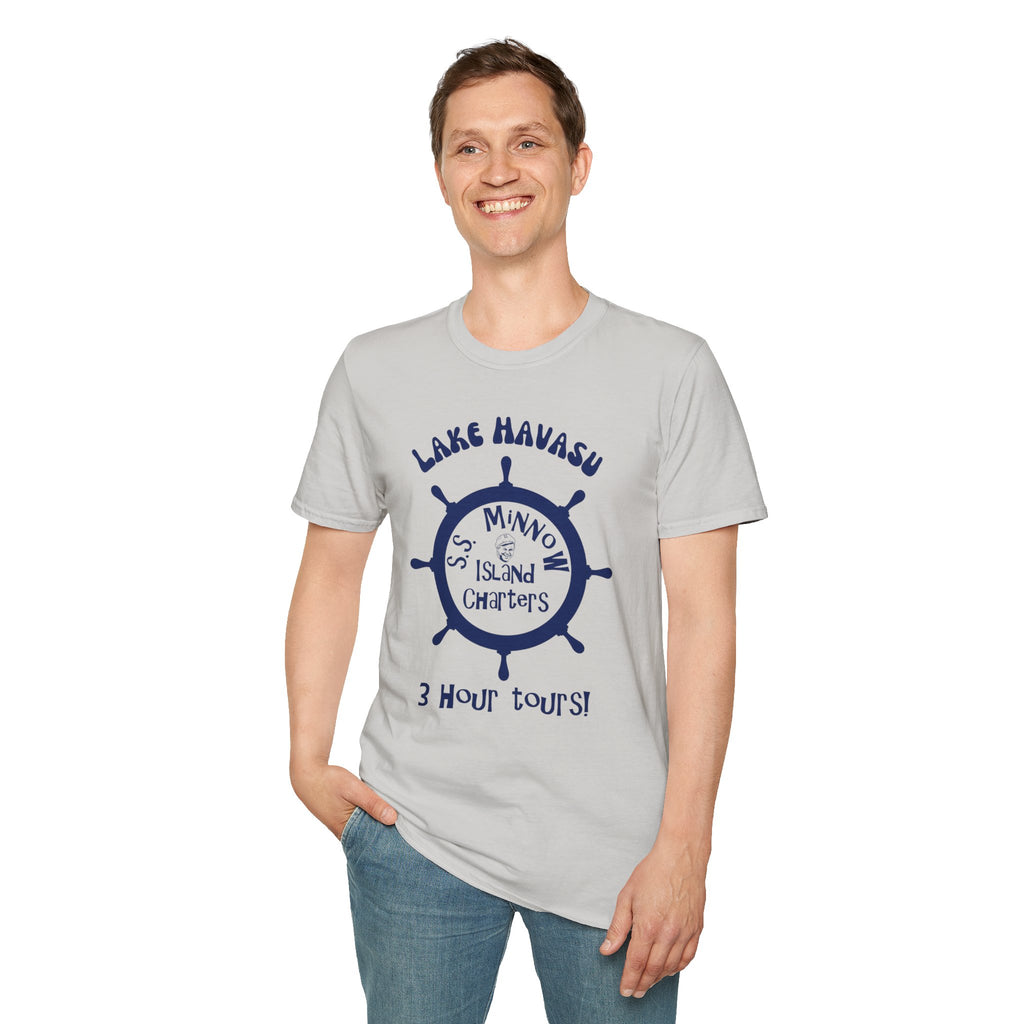 What It Could Happen lol ... Lake Havasu SS Minnow Island Charters T-Shirt | 3 Hour Tours