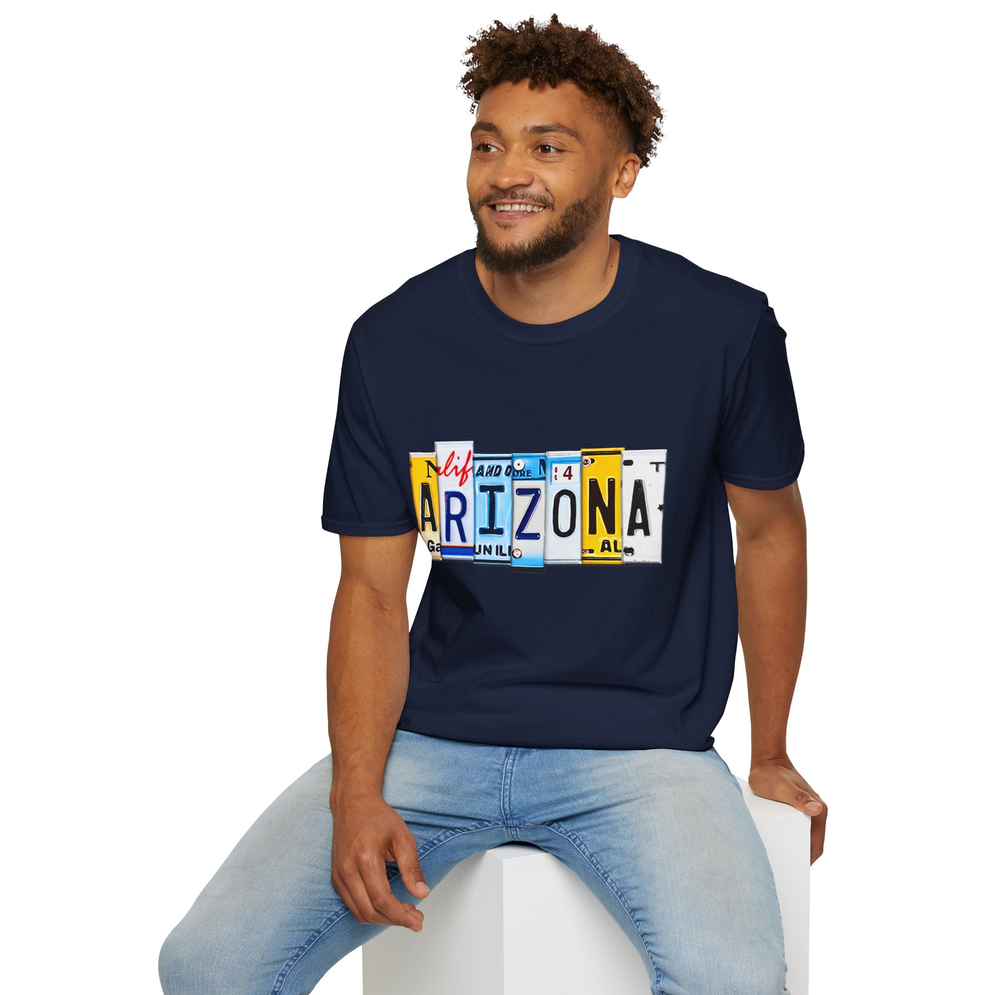 Arizona License Plate Collage T-Shirt | State Graphic Tee