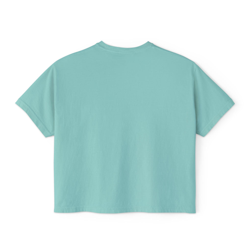 River Life boxy tee | colorful river lettering, kayak, fishing graphics