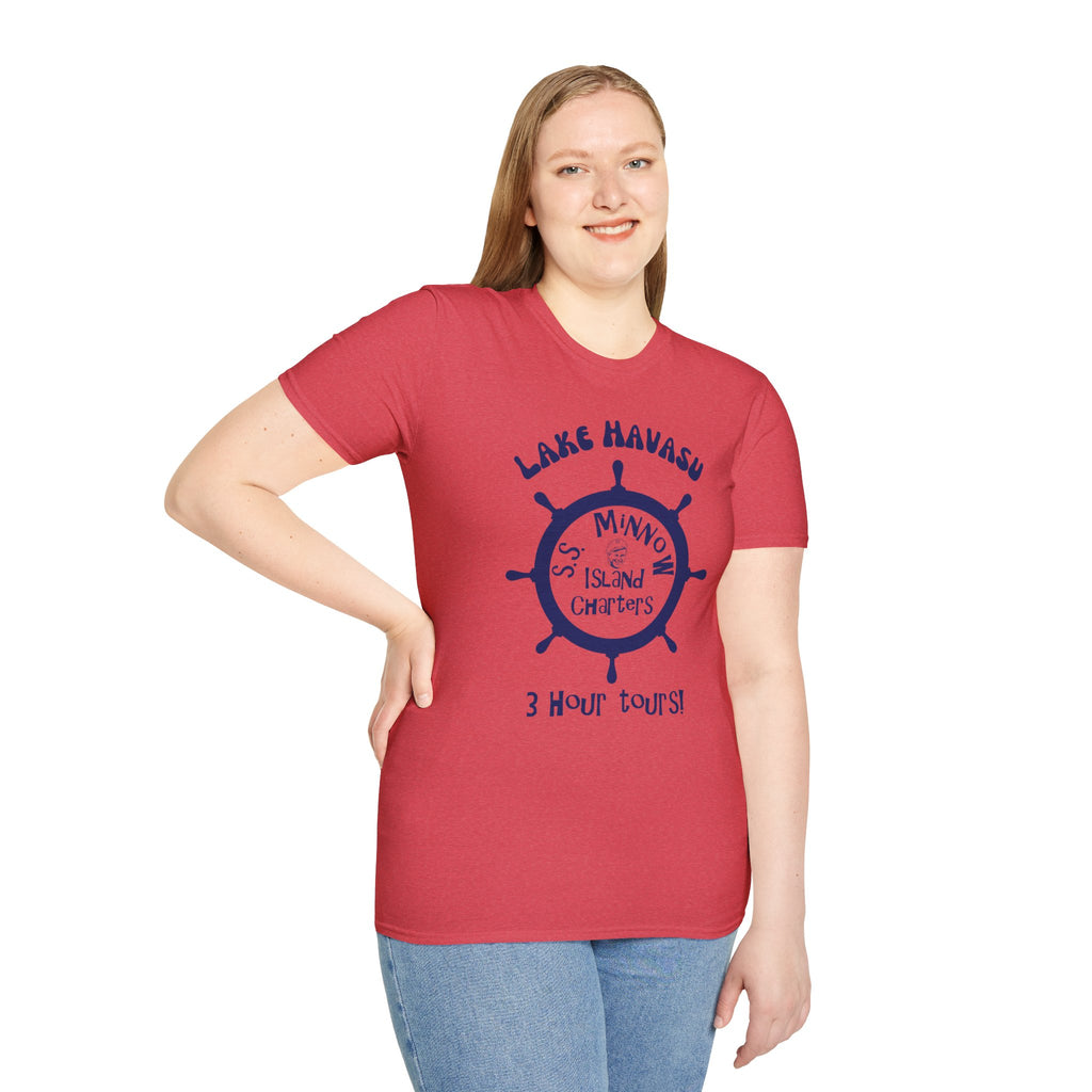 What It Could Happen lol ... Lake Havasu SS Minnow Island Charters T-Shirt | 3 Hour Tours
