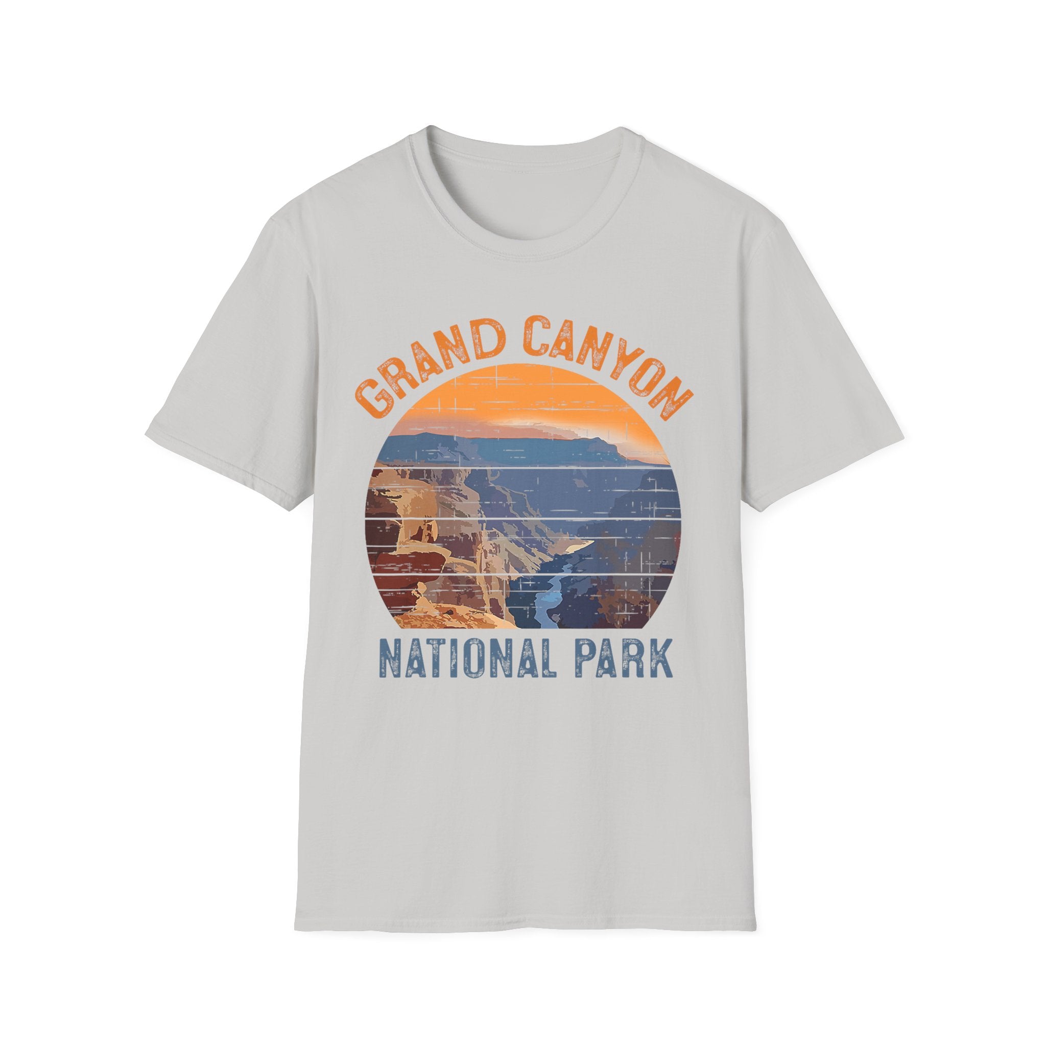 Grand Canyon National Park T-Shirt | Vintage Sunset Landscape