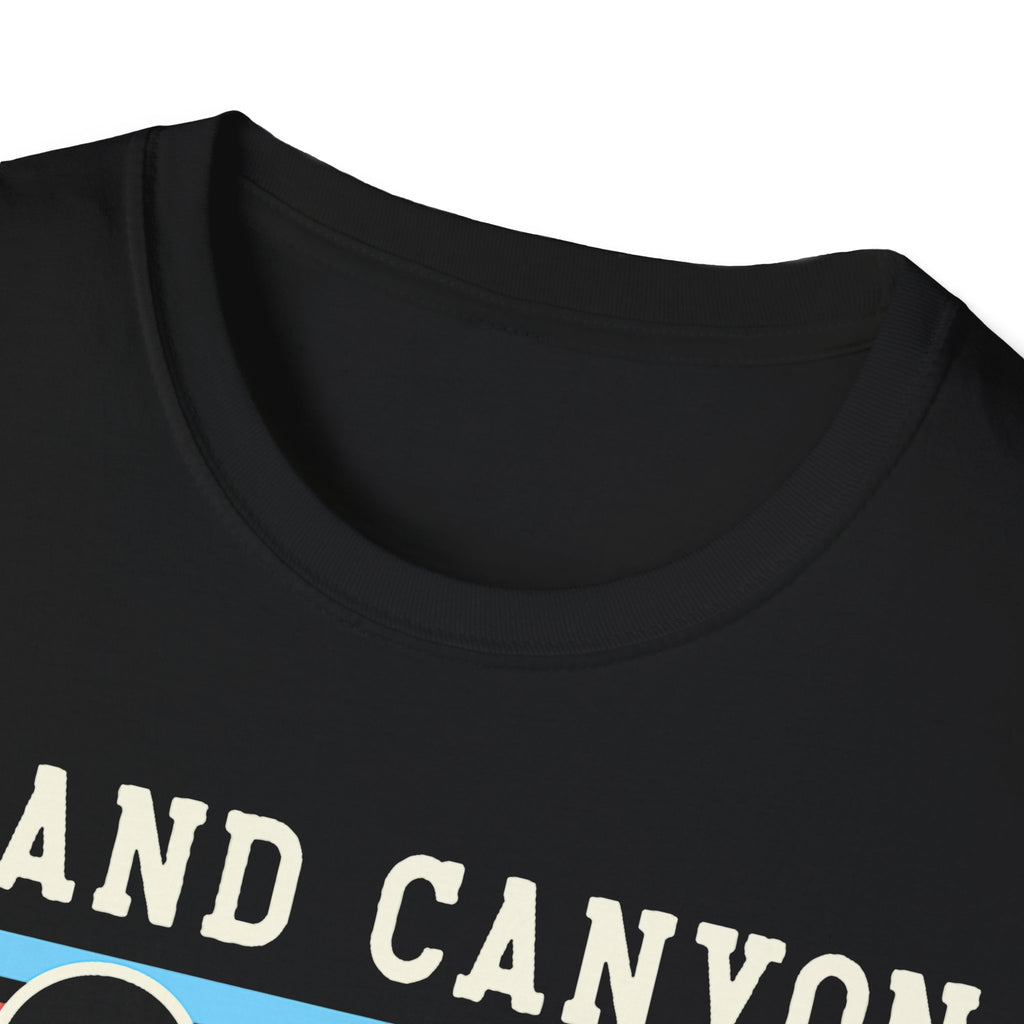 Grand Canyon Retro Sunset T-Shirt | Printed Front and Back National Park Landscape