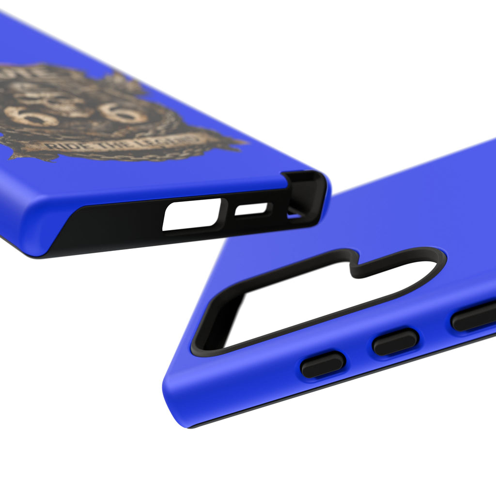 Route 66 Skull Helmet phone case | Motorcycle emblem, Ride the Legend