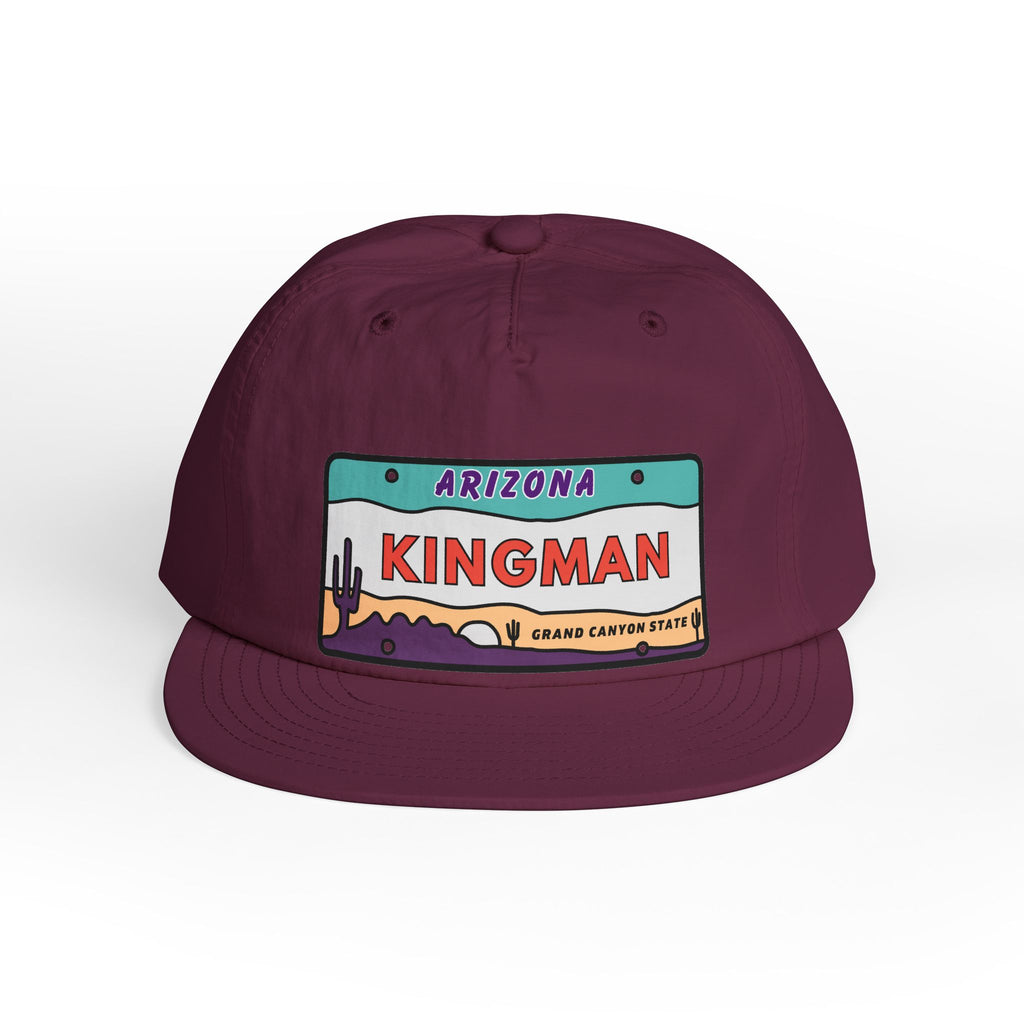Kingman Arizona License Plate Dessert Cap