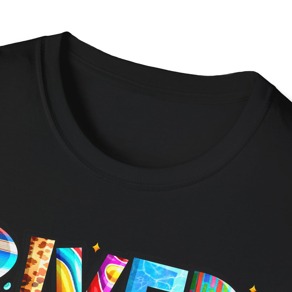 River Life T-Shirt | Colorful Fishing Scenic Graphic