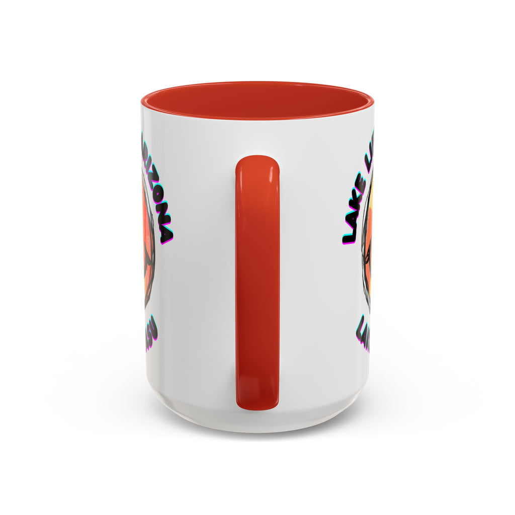 Lake Life in Arizona Smiley Mug | Lake Havasu Accent Coffee Mug
