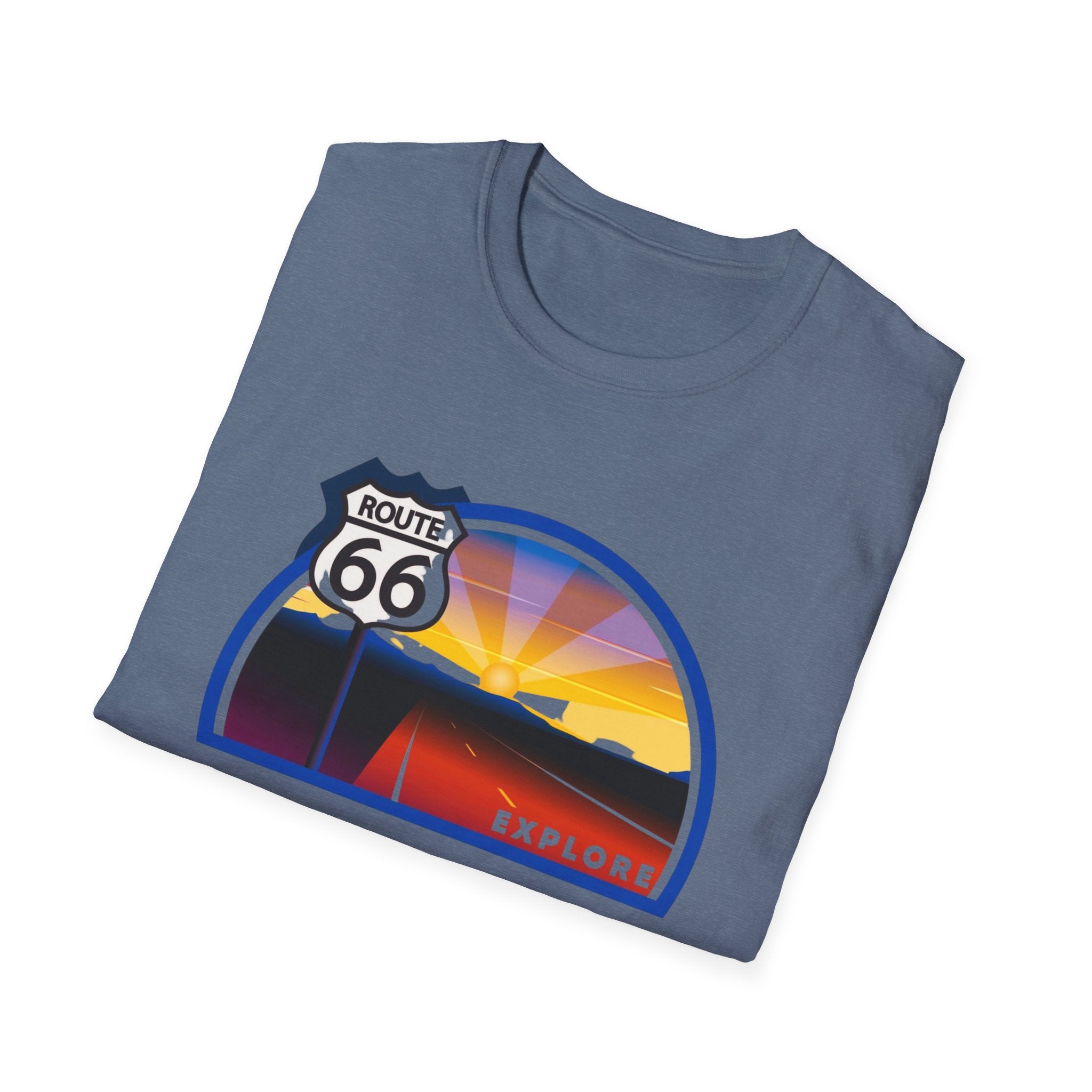 Route 66 City of Kingman Arizona Softstyle T-Shirt, Men Women Unisex Tee, Travel Souvenir Shirt, Vintage Road Trip Graphic Top, Retro