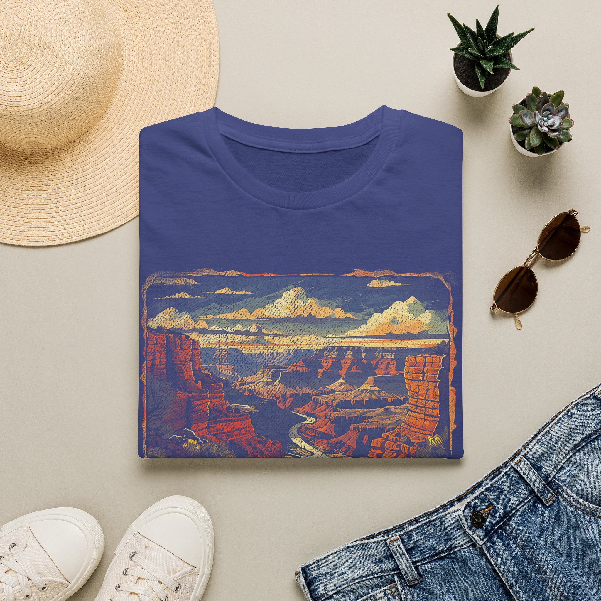 Grand Canyon Vintage National Park T-Shirt | Retro Landscape Tee