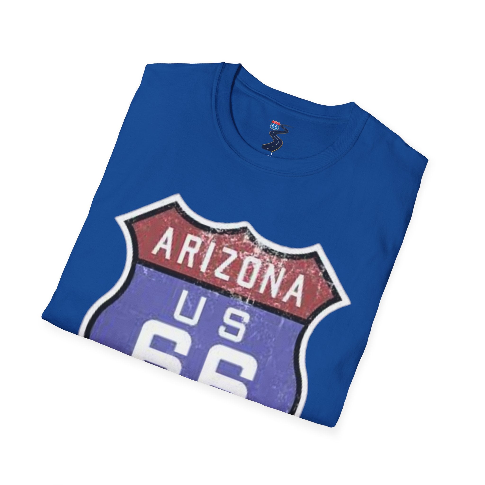 Arizona US 66 Shield T-Shirt | Route 66 Vintage Sign Tee