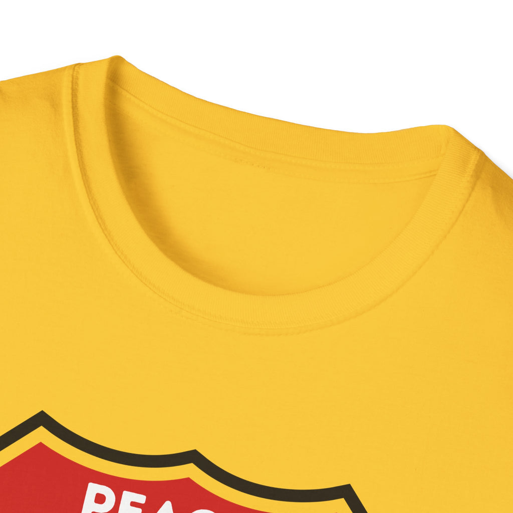 Peach Springs 66 Shield T-Shirt | Route 66 Road Sign Shirt