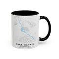 Lake Havasu map Accent Coffee Mug | 11oz 15oz
