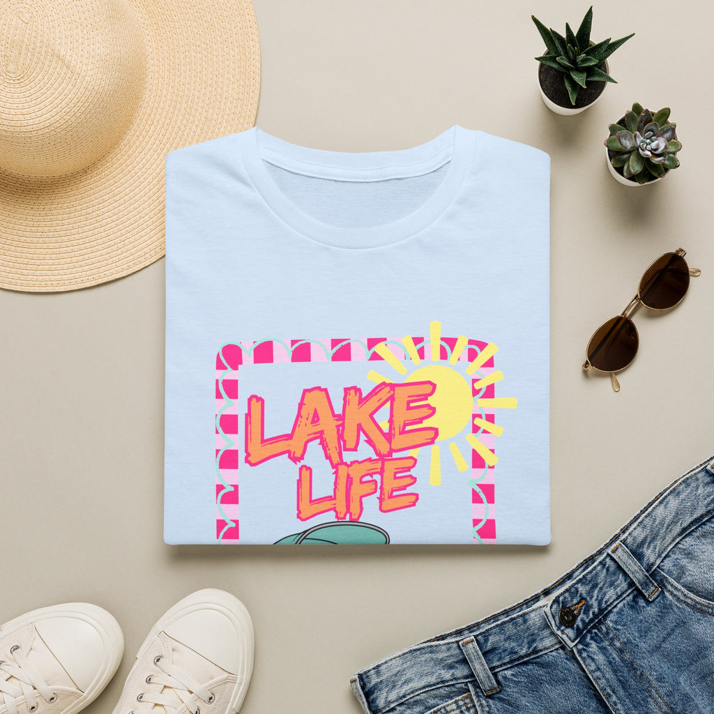 Lake Life Pontoon Boat T-Shirt | Summer Lake Vibes