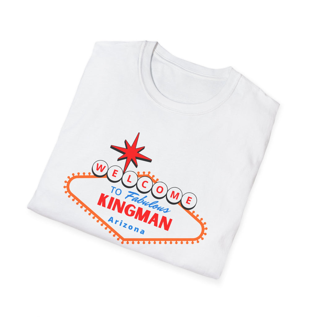 Kingman Arizona Vintage Welcome Sign T-Shirt