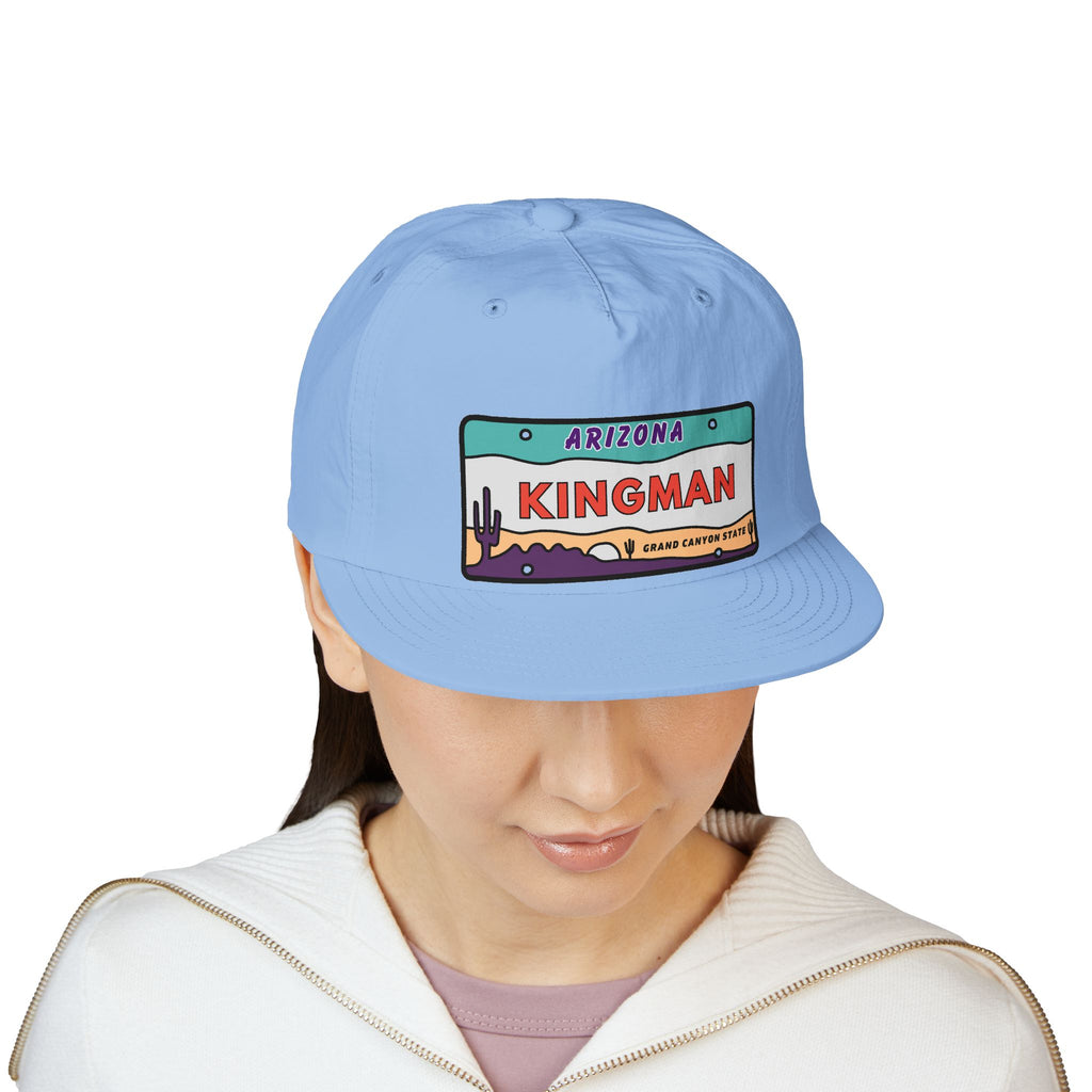 Kingman Arizona License Plate Dessert Cap