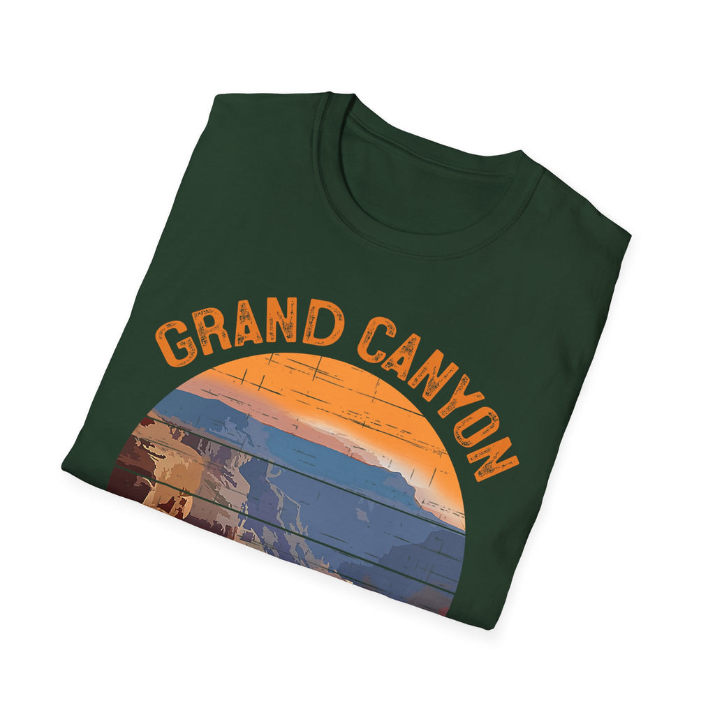 Grand Canyon National Park T-Shirt | Vintage Sunset Landscape