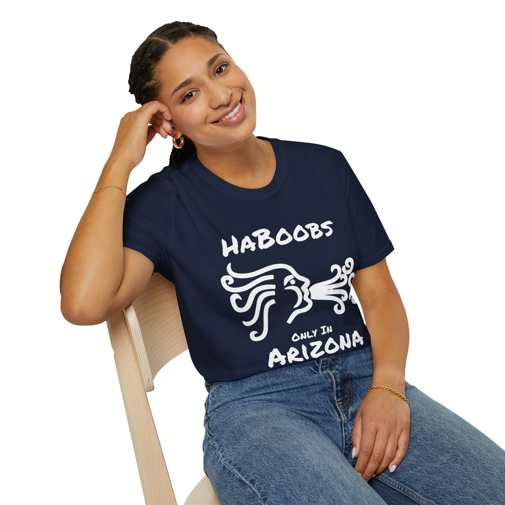 Arizona HaBoobs Mens Womans  Softstyle T-Shirt | Funny Graphic Tee, Gift for Him/Her, Summer Wear, Vacation Shirt, Humor Apparel