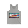 Kingman Tank Top Route 66 License Plate Unisex Jersey Tank