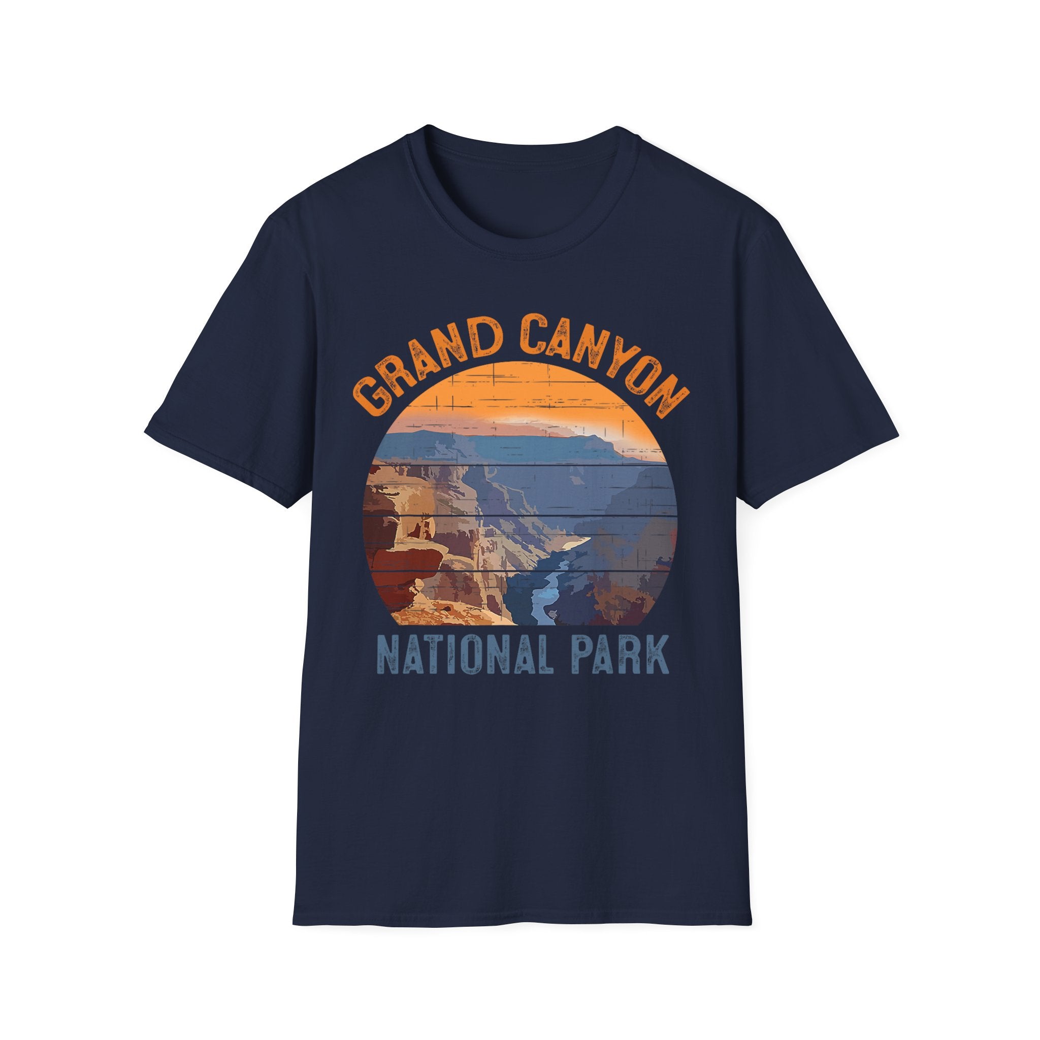 Grand Canyon National Park T-Shirt | Vintage Sunset Landscape