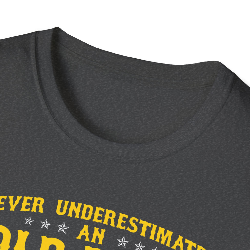Never Underestimate an Old Man Who Is Also Vietnam Veteran T-Shirt | Military Tribute