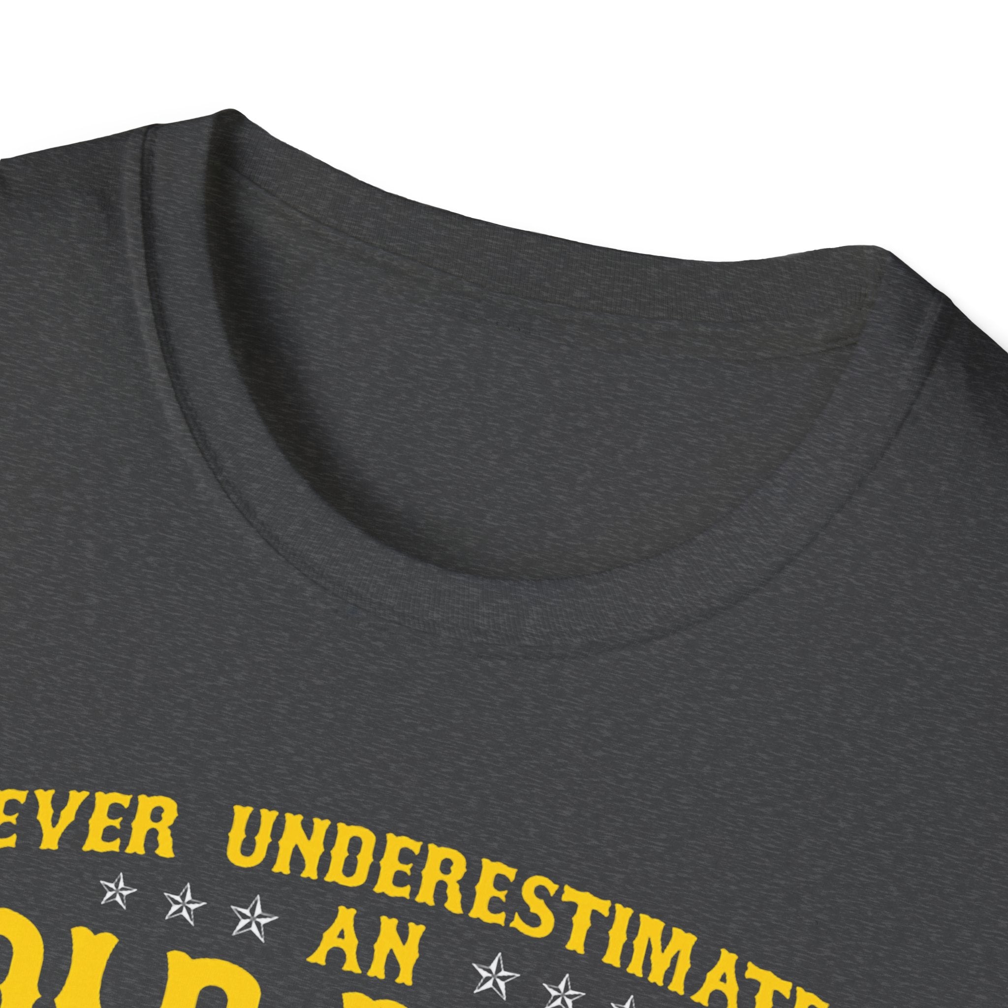 Never Underestimate an Old Man Who Is Also Vietnam Veteran T-Shirt | Military Tribute