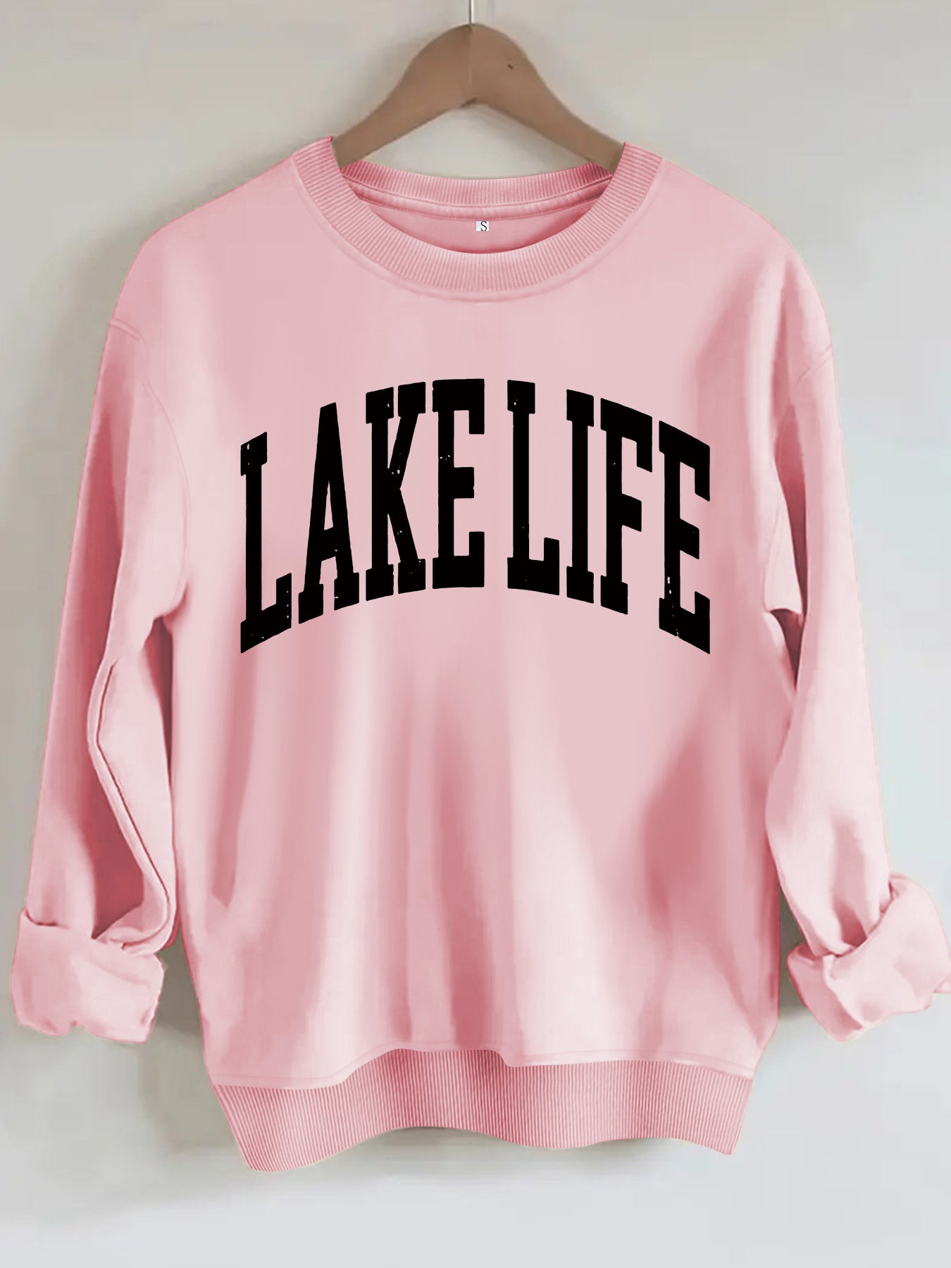 Lake Life Printed Long Sleeve Hoodie