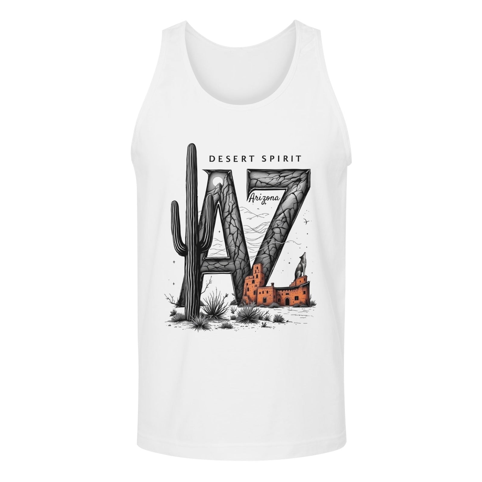 Arizona Desert Men's Tank Top Made in USA Free Shipping