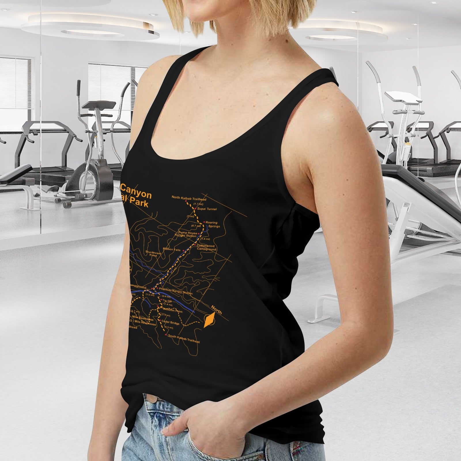 Grand Canyon National Park Women's Tank Top  Made in USA Free Shipping