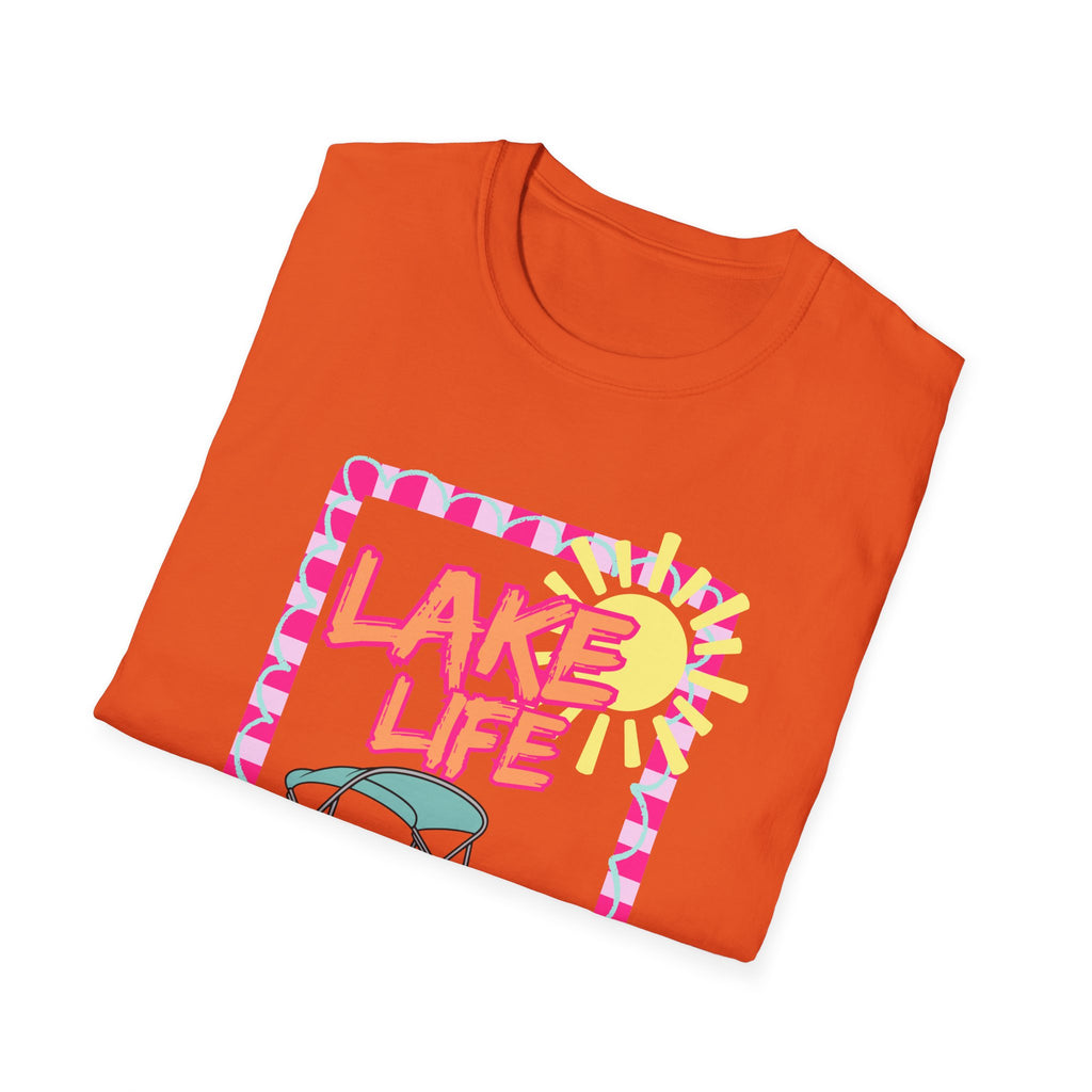 Lake Life Pontoon Boat T-Shirt | Summer Lake Vibes